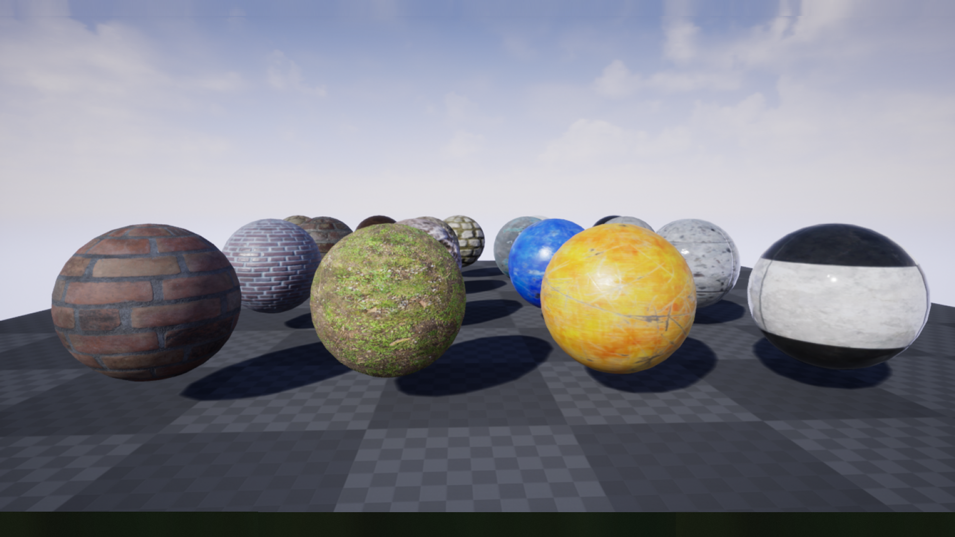 通用 材质 包 草地 地面 瓷砖 虚幻4 UE4 PBR Material Pack插图3