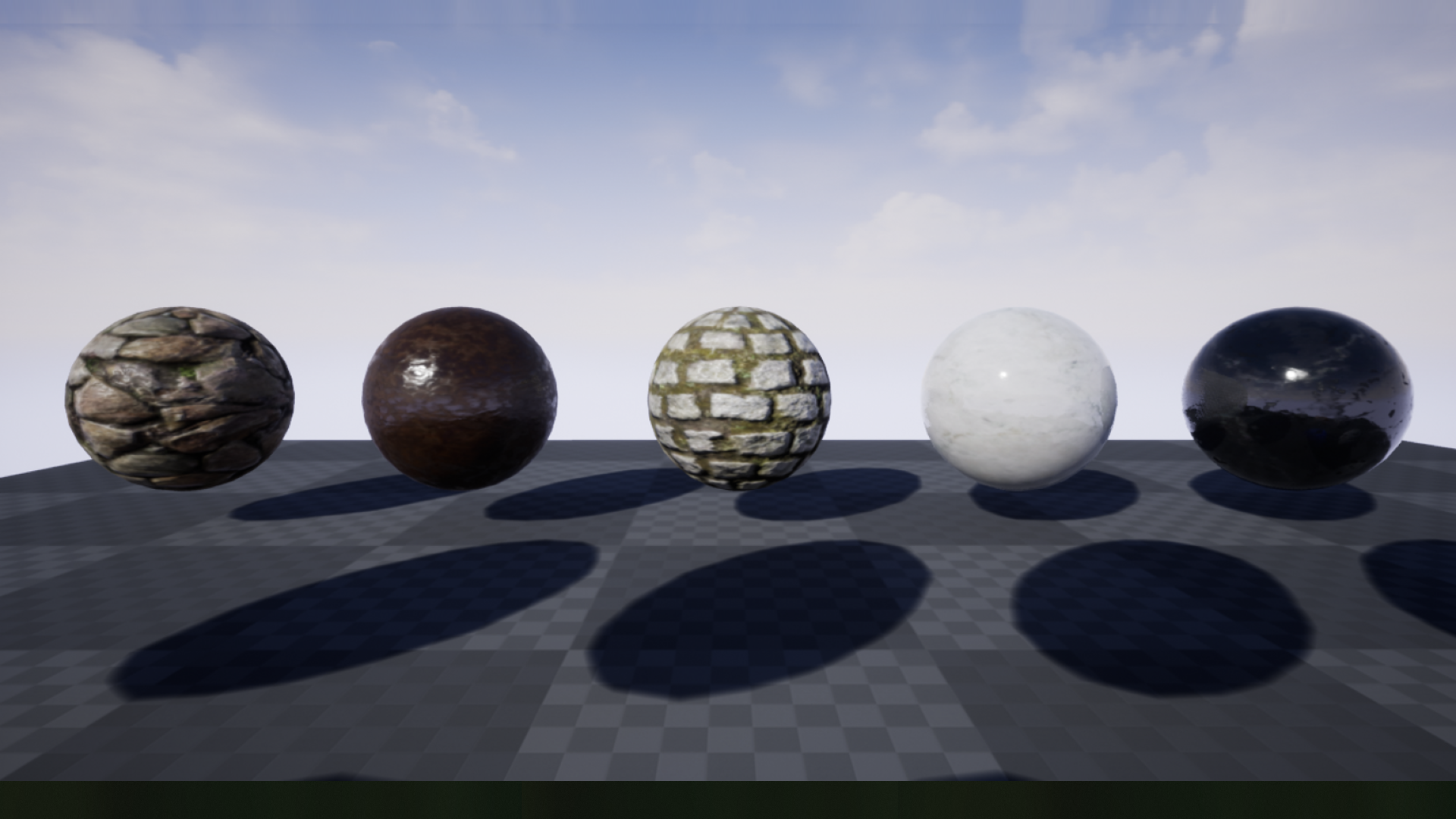 通用 材质 包 草地 地面 瓷砖 虚幻4 UE4 PBR Material Pack插图1