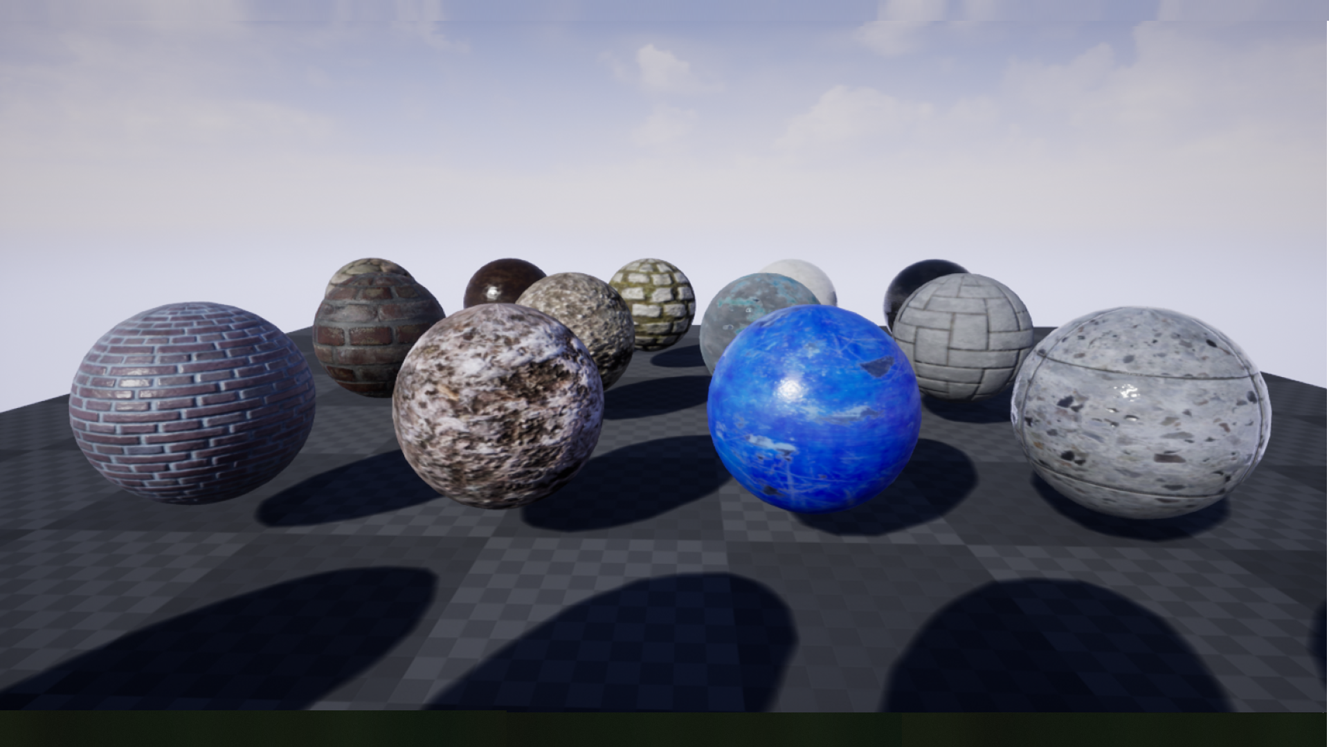 通用 材质 包 草地 地面 瓷砖 虚幻4 UE4 PBR Material Pack