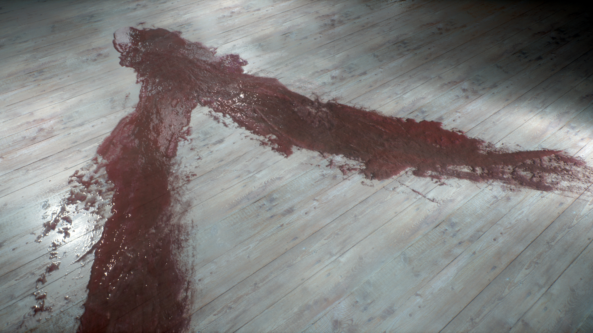 真实 血迹 血渍 材质 贴花 虚幻4 UE4 Horror Collection Blood插图2