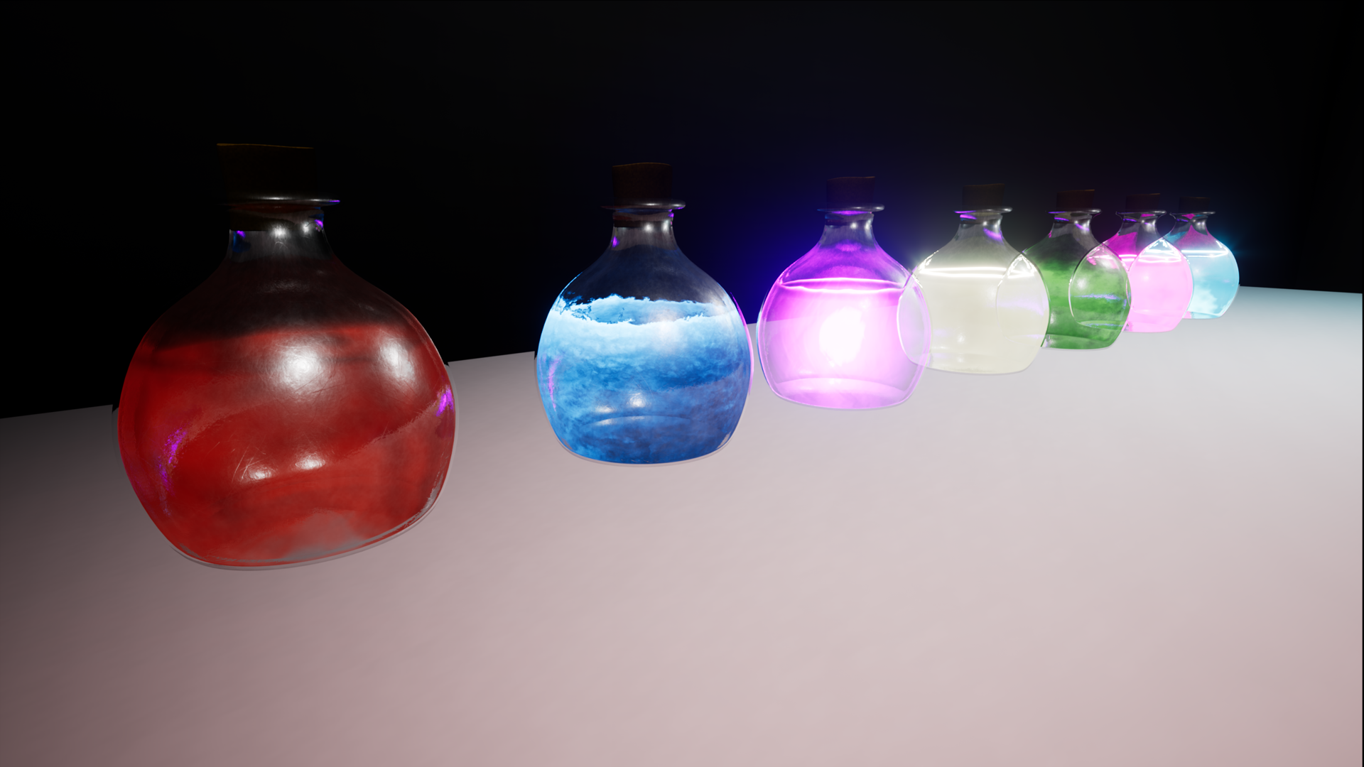 梦幻 特效 液体 材质 虚幻4 UE4 Fantastical Resource Shader插图2