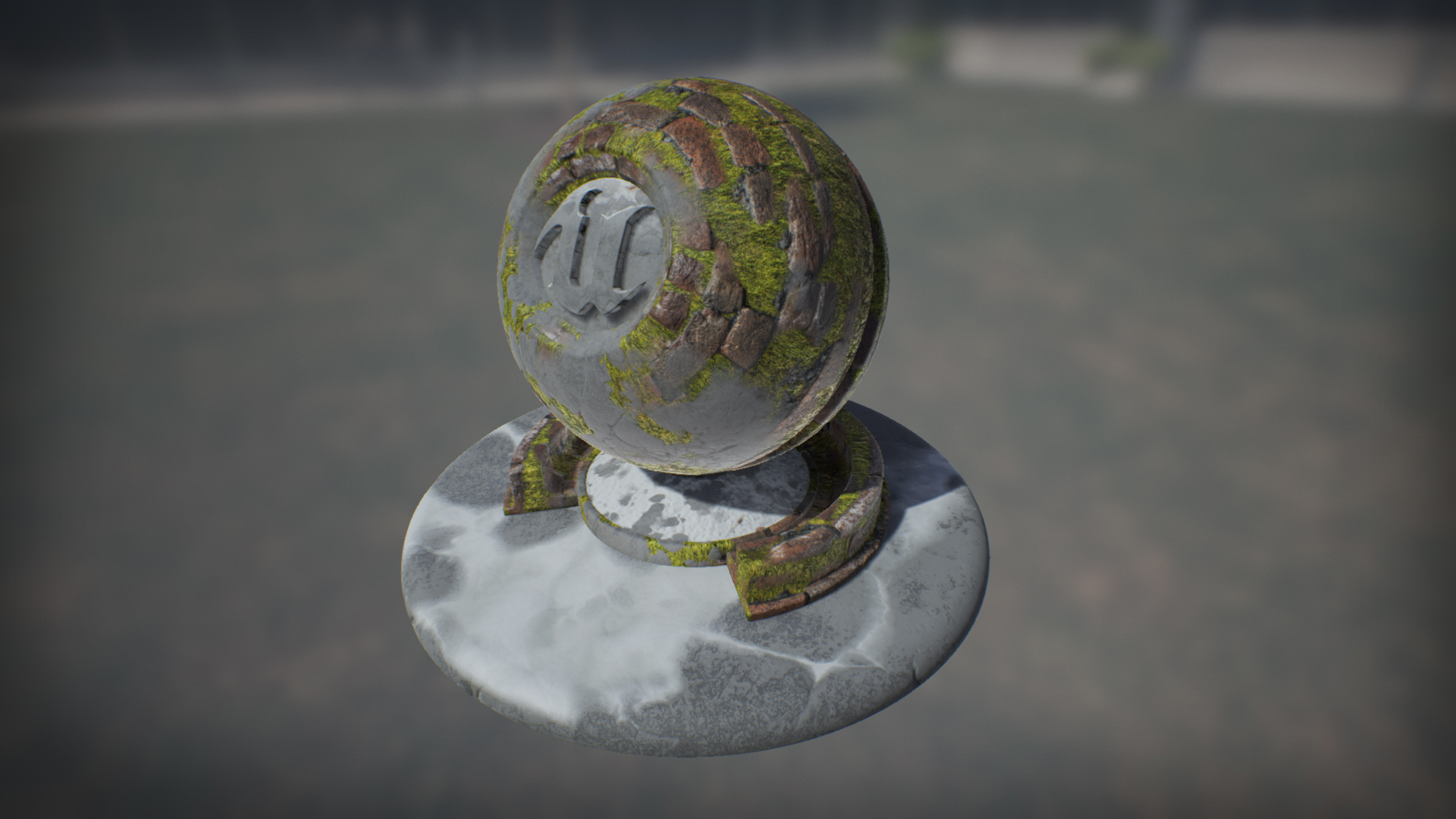 顶点渐变混合涂层材质 虚幻4ue4 Coating Vertex Material Shader插图1