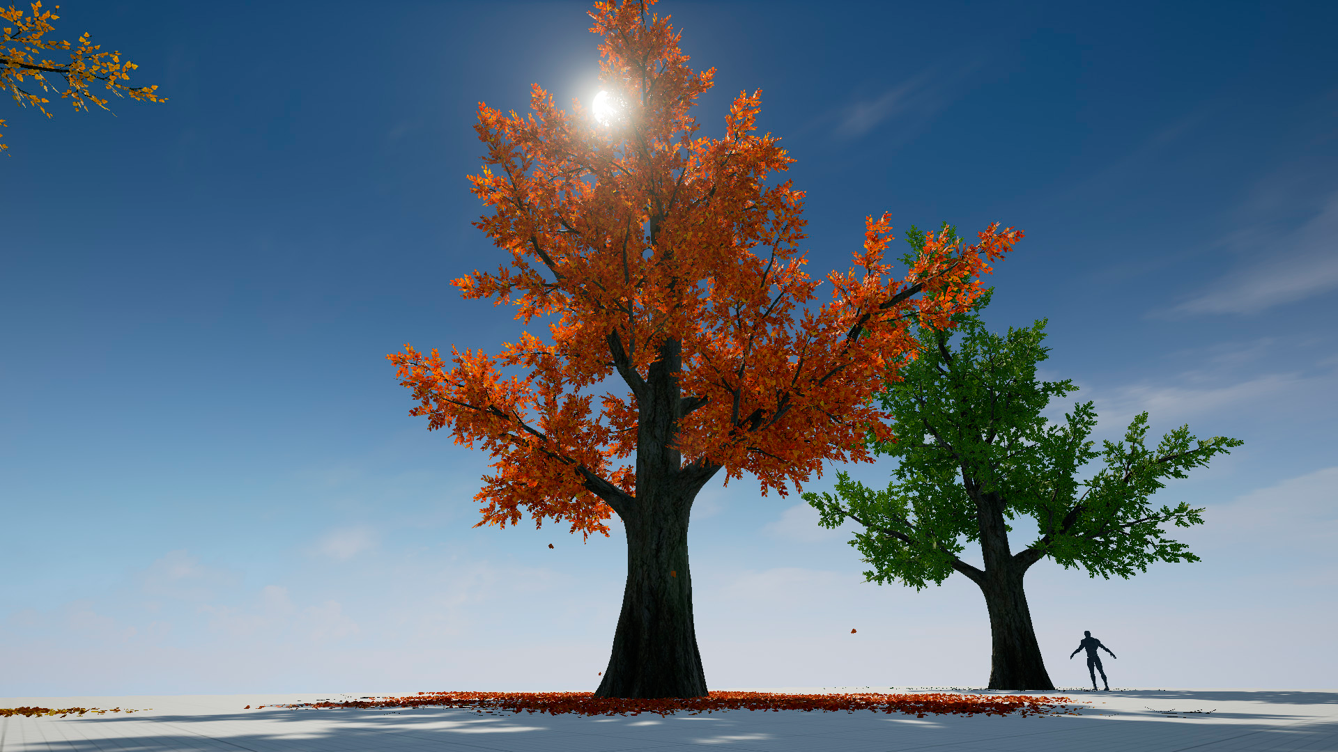 4K树木四季春夏秋冬落叶模型 虚幻4 ue4 Season’s Trees Vol 1插图1