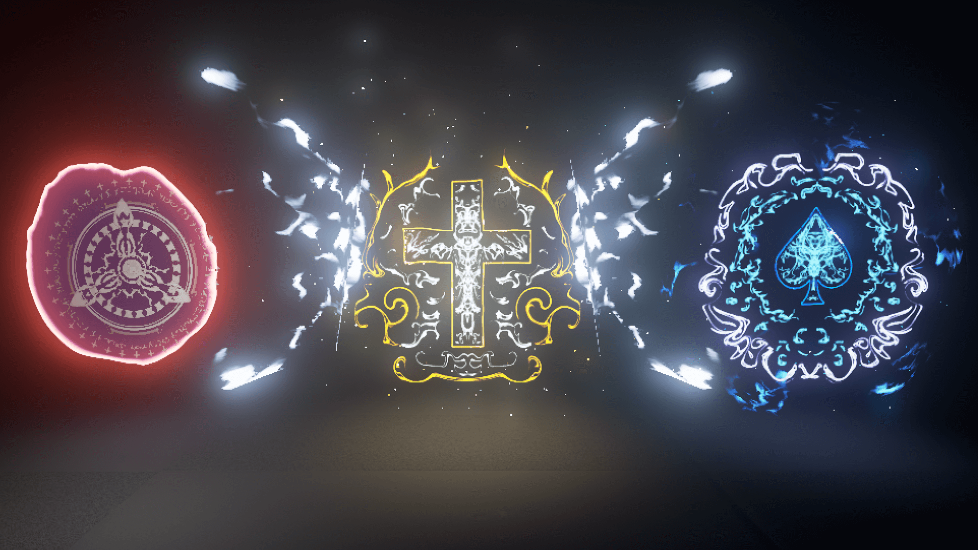 Advanced Magic FX 05 虚幻4 UE4 镭射光柱 翅膀 仪式阵 粒子插图3