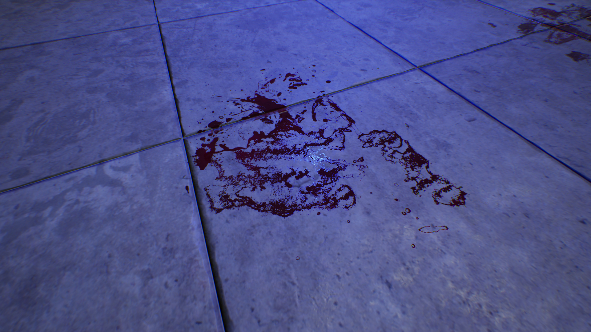 血渍 材质 虚幻4 UE4 Blood Additional Splashes And Washed插图2