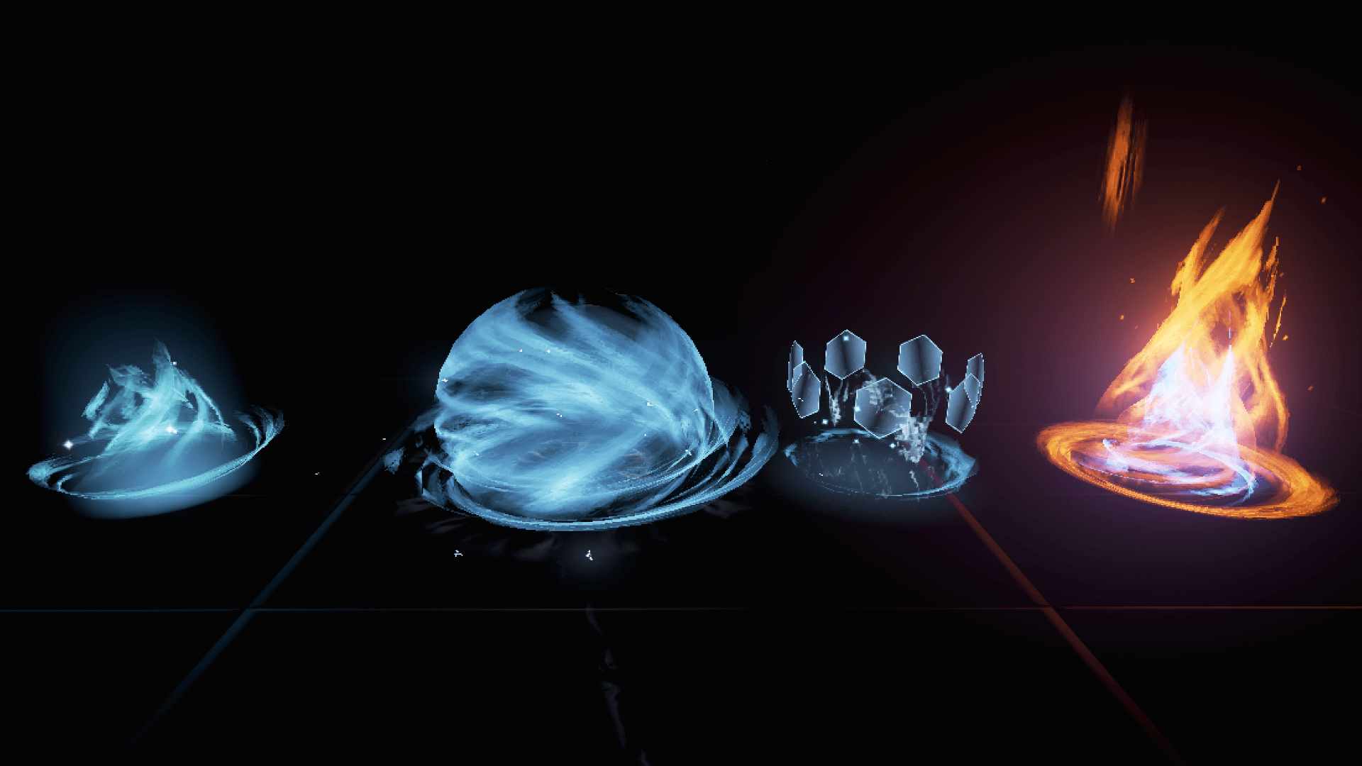 Advanced Magic FX 04 虚幻4 UE4 骨架 防御罩 骷髅 粒子 特效插图1