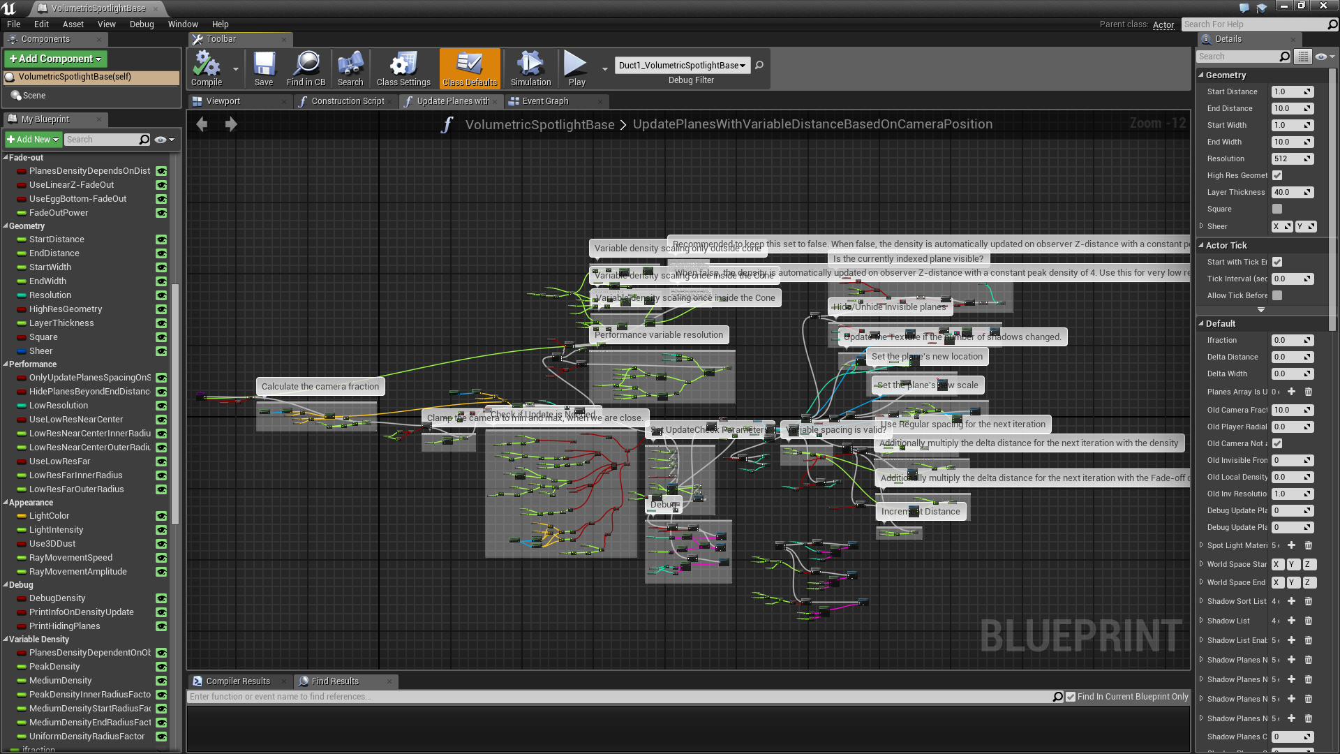 Volumetric Spotlight with Shadow 虚幻4 UE4 体积灯光雾气蓝图插图3