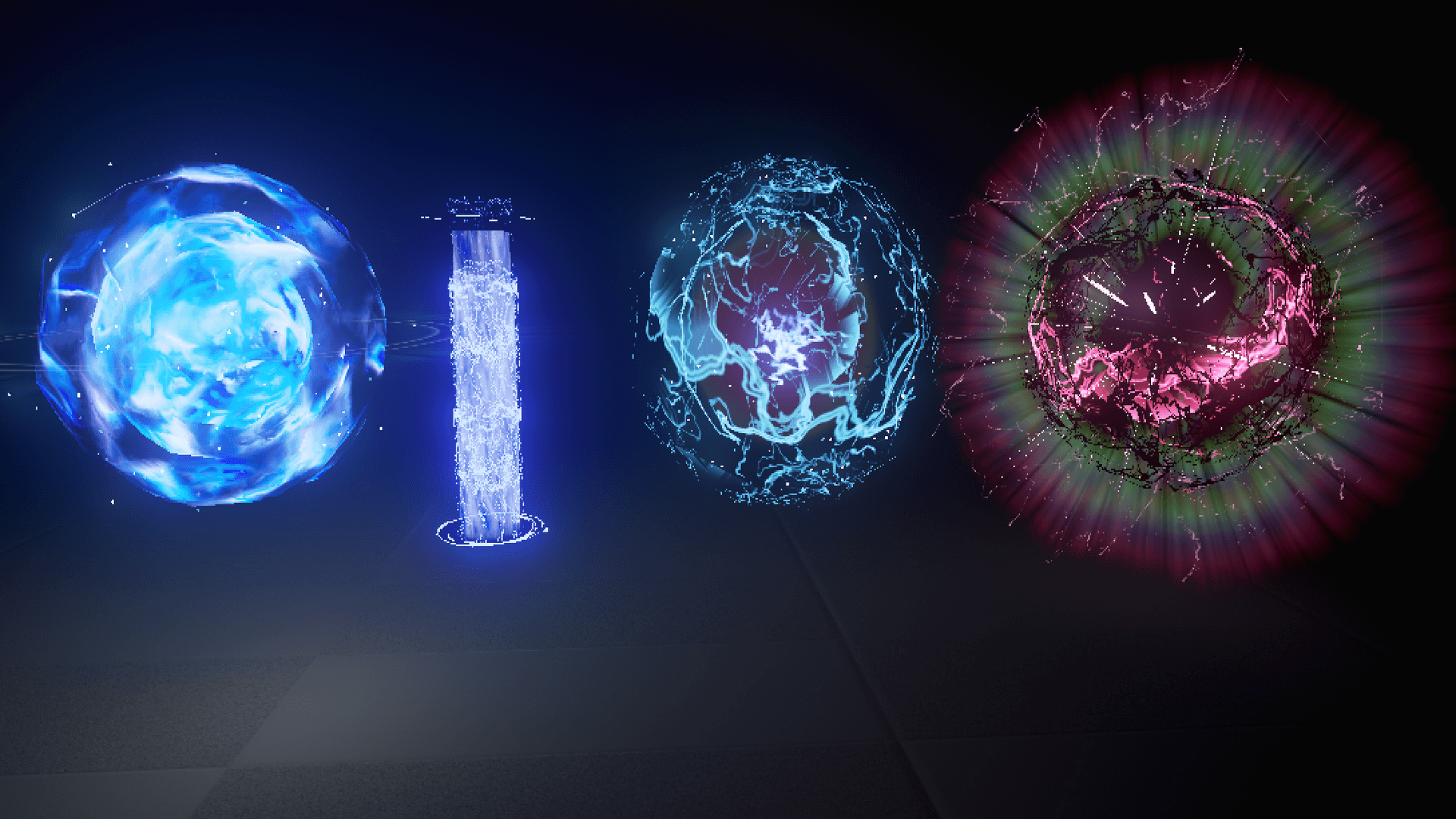 Advanced Magic FX 05 虚幻4 UE4 镭射光柱 翅膀 仪式阵 粒子插图1