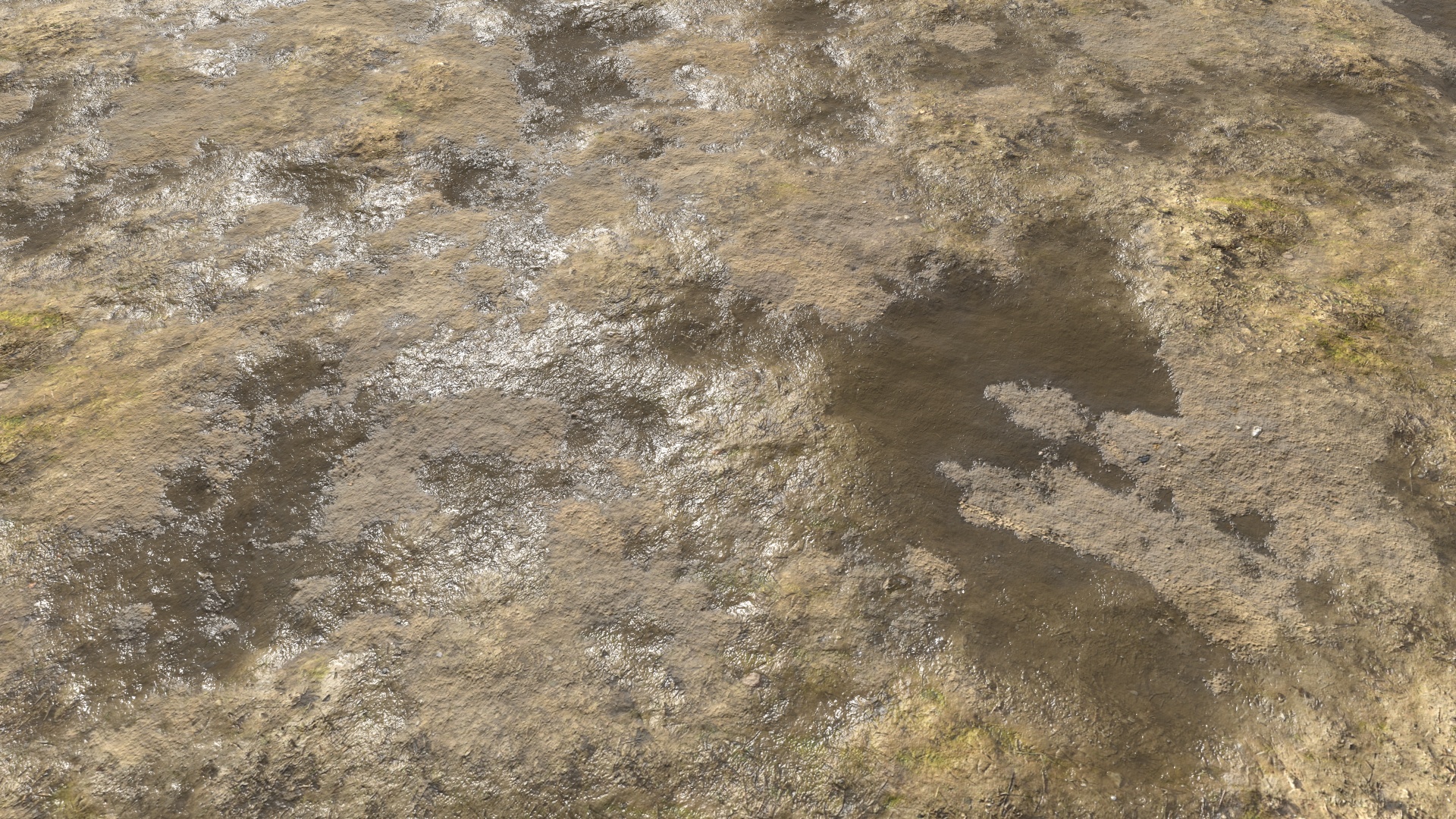 泥泞 沼泽 脏乱 地面 材质 虚幻4 UE4 Dirt Terrain Pack 2 422插图1