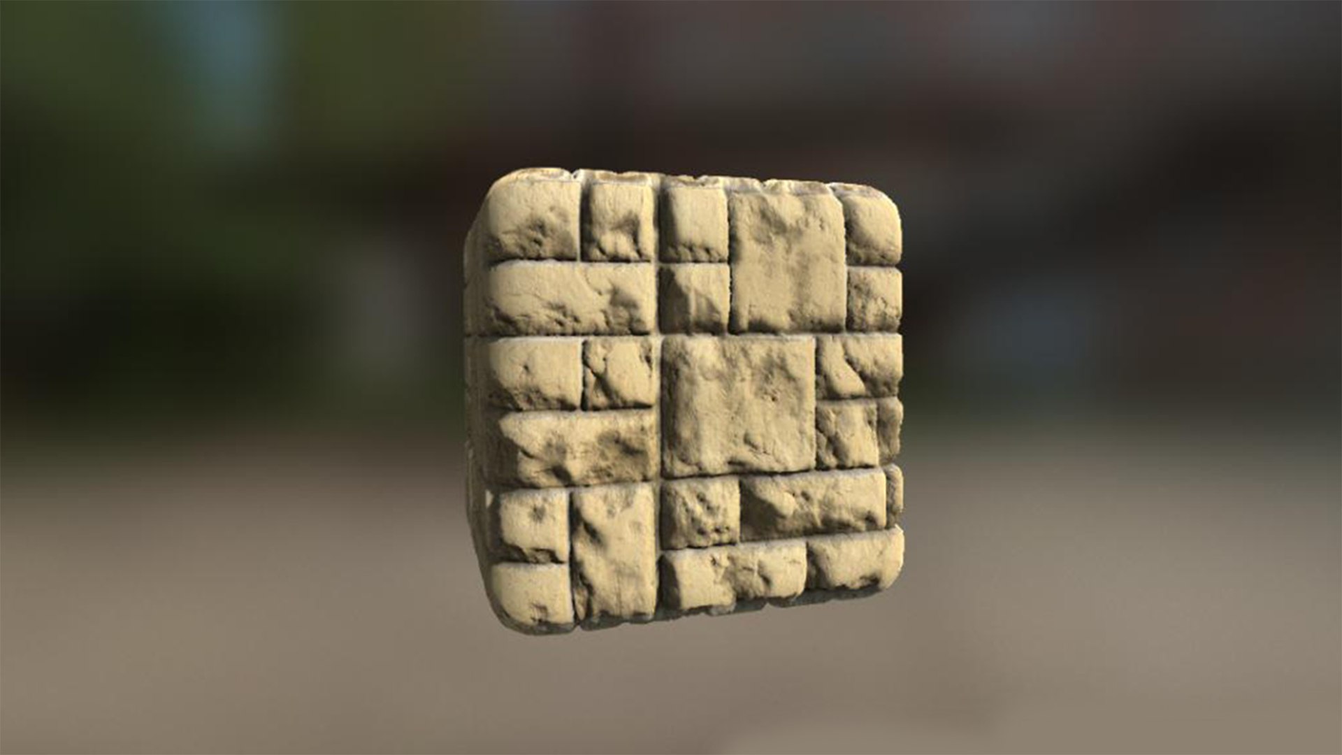 水泥砖块墙面材质 虚幻4 ue4 True PBR Materials Pack Bricks