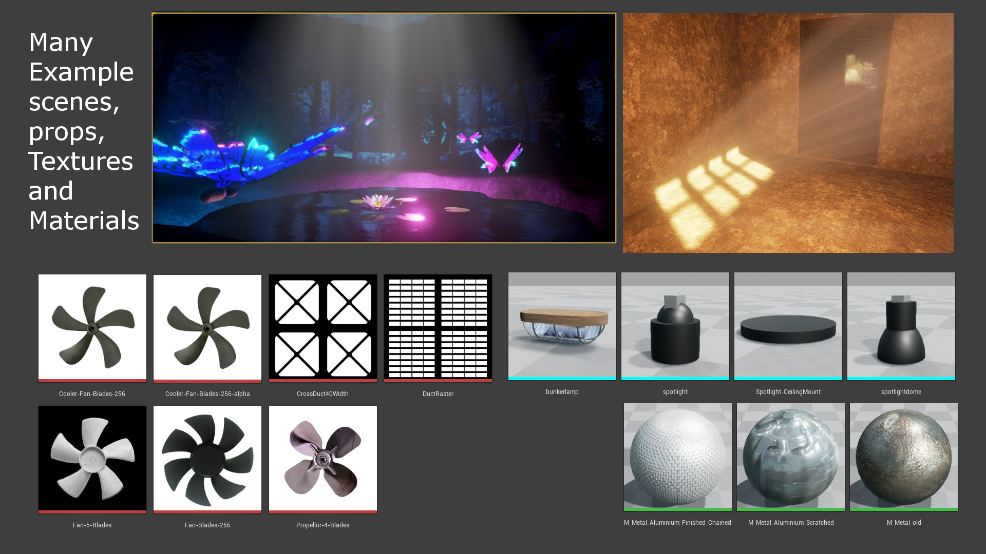 Volumetric Spotlight with Shadow 虚幻4 UE4 体积灯光雾气蓝图插图2