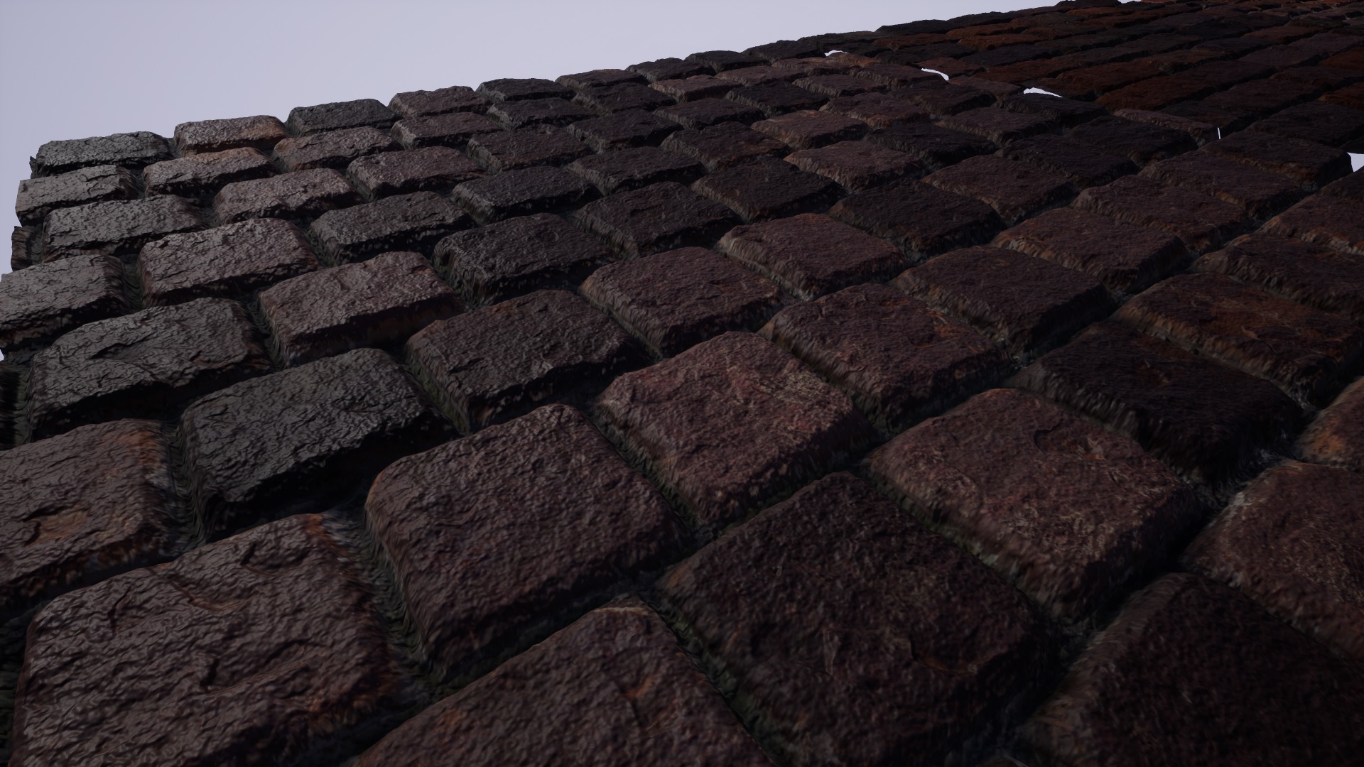 砖块广场人行道地面铺装材质 虚幻4 ue4 Brick Materials Vol.3插图2