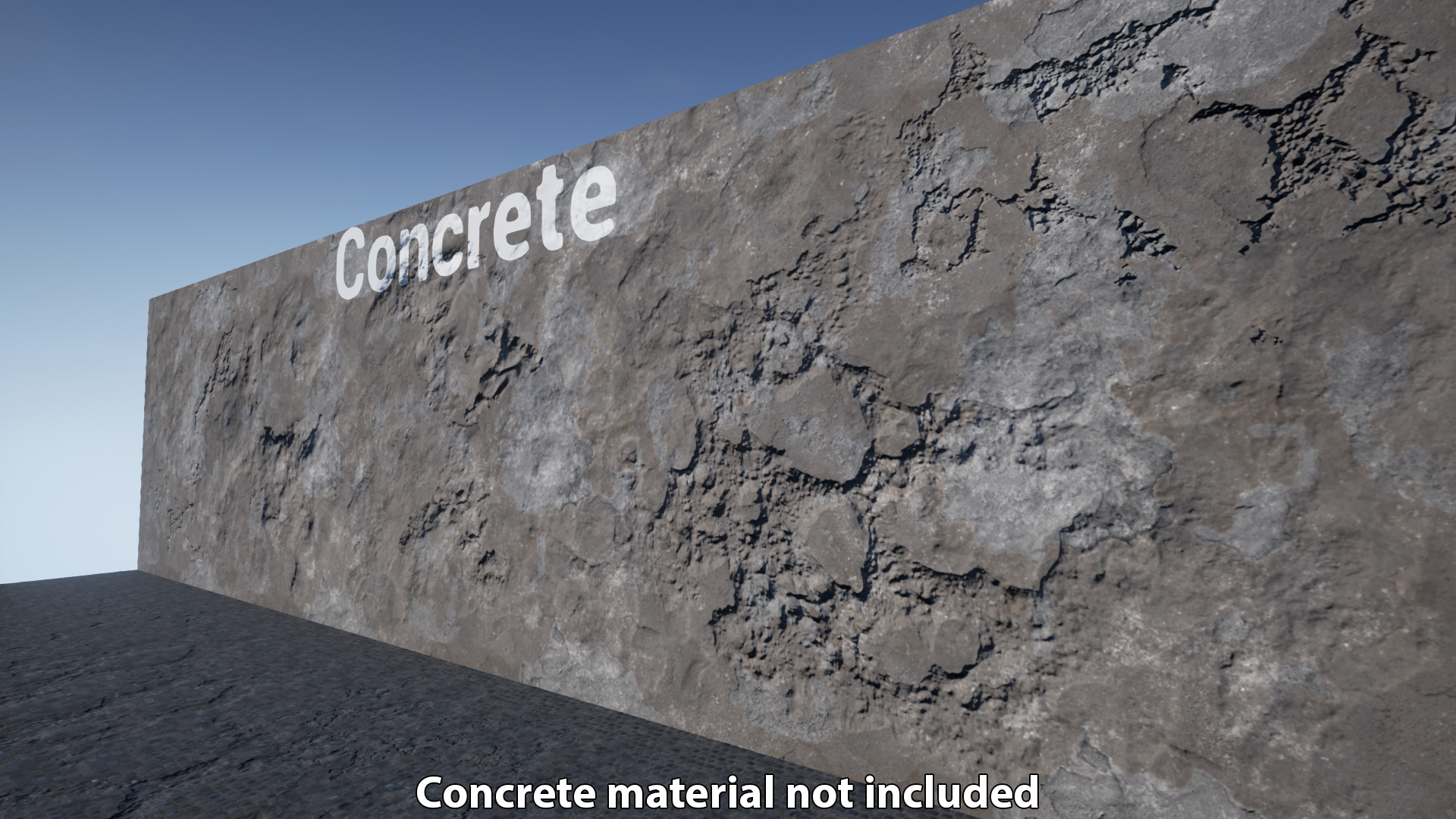 表面 伤害 裂痕 贴花 材质 虚幻4 UE4 Normal Damage Decals插图1