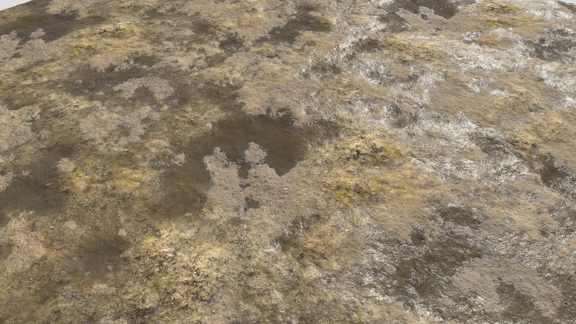 泥泞 沼泽 脏乱 地面 材质 虚幻4 UE4 Dirt Terrain Pack 2 422插图3