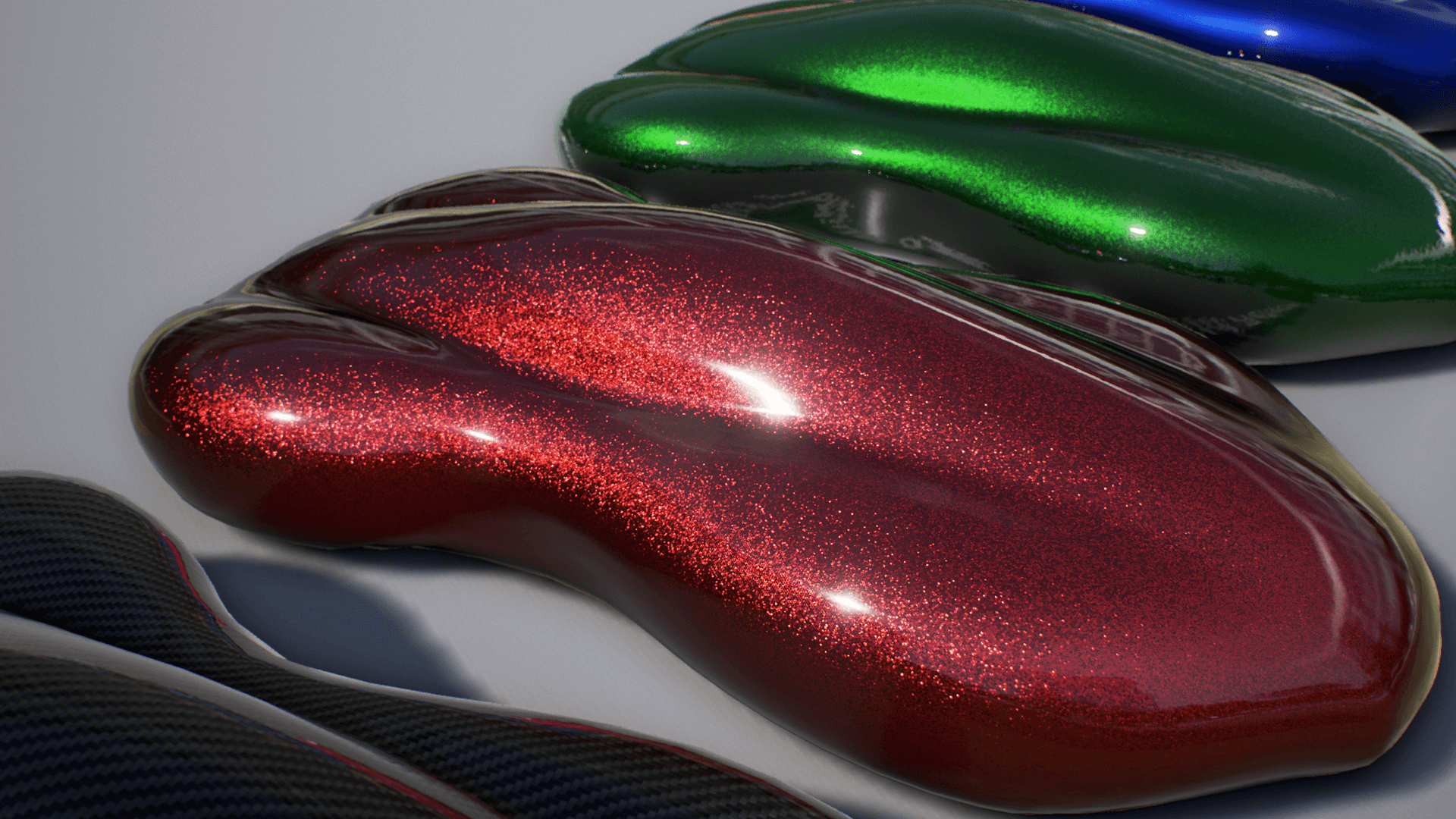 动态 车漆 材质 虚幻4 UE4 Dynamic Car Paint Material