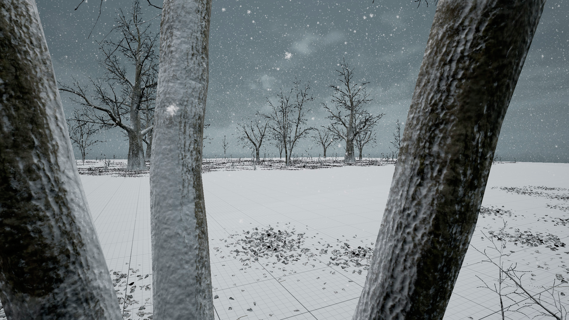 4K树木四季春夏秋冬落叶模型 虚幻4 ue4 Season’s Trees Vol 1插图3
