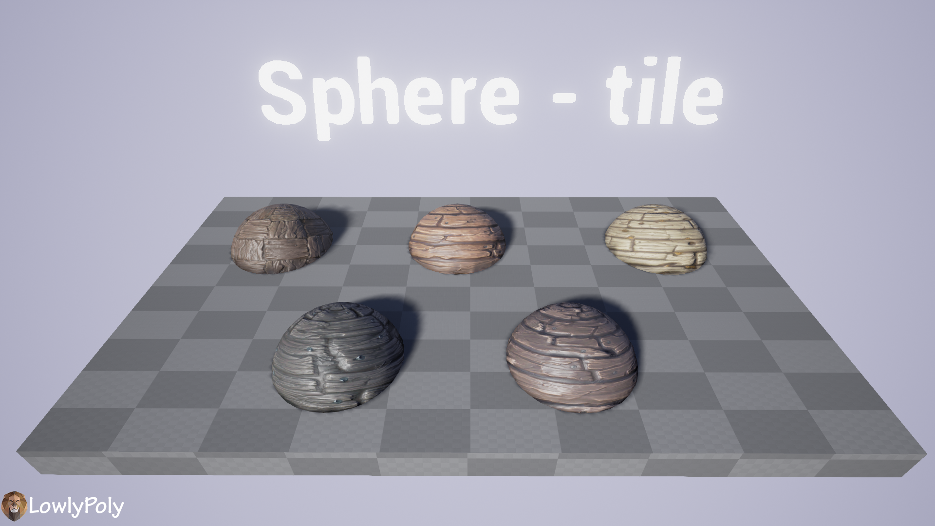 二次元卡通手绘自然木地板铺装游戏材质 虚幻4 ue4 Wood Vol.2插图1