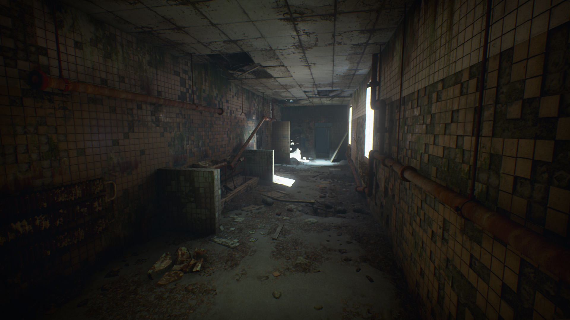 Abandoned Place 虚幻4 UE4 荒废 废弃区域 大楼 场景 素材包