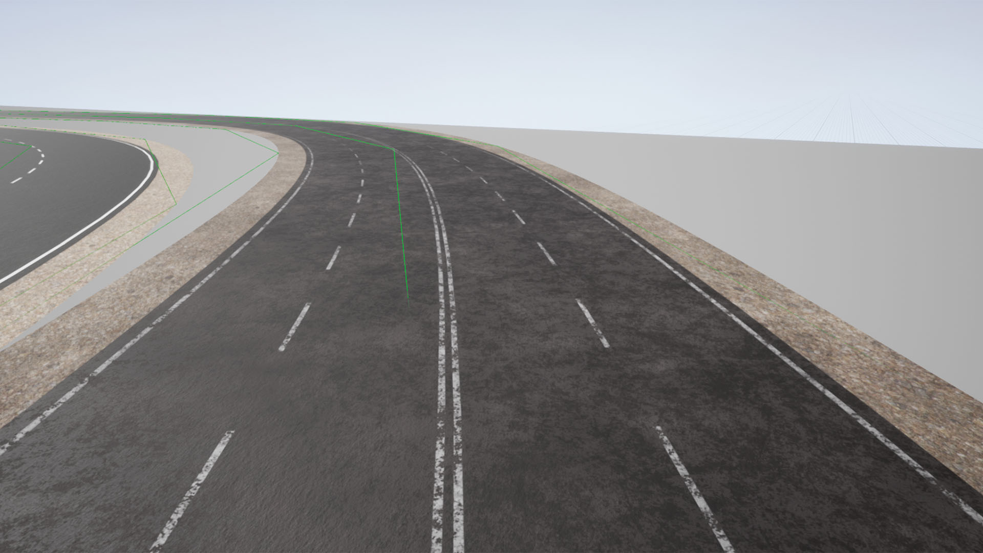 高级路面材质道路地形曲线 虚幻4 ue4 Advanced road materials插图3