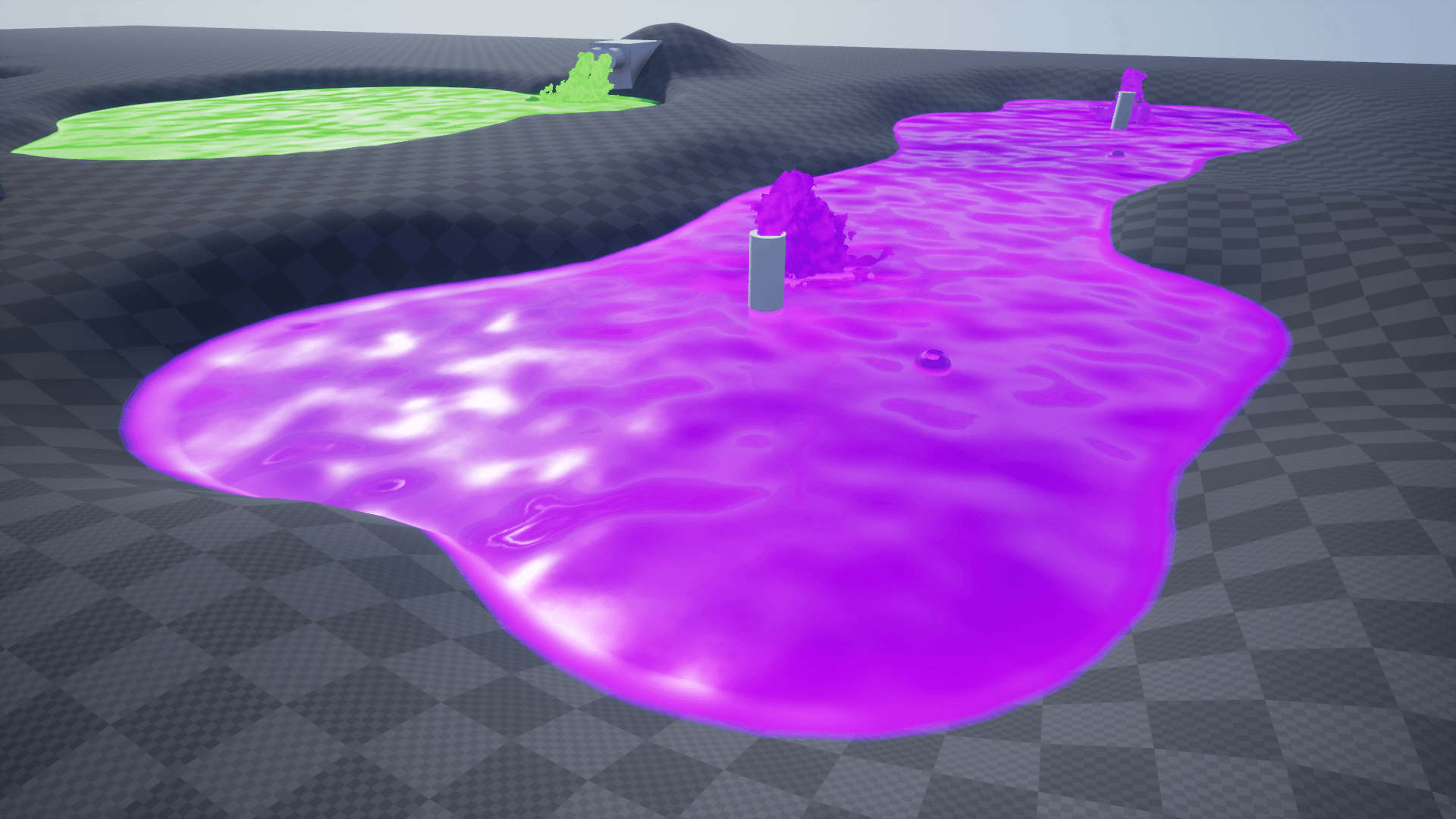 粘液 毒水 沼泽 材质 虚幻4 UE4 Poison Toxic Goo插图2