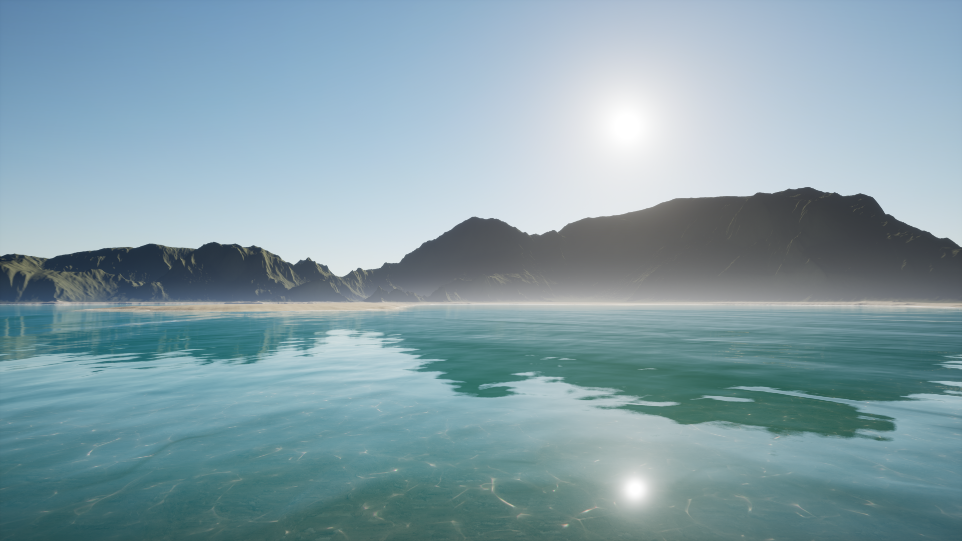 高级海岸水面涟漪波浪材质 虚幻4 ue4 Advanced Water Material