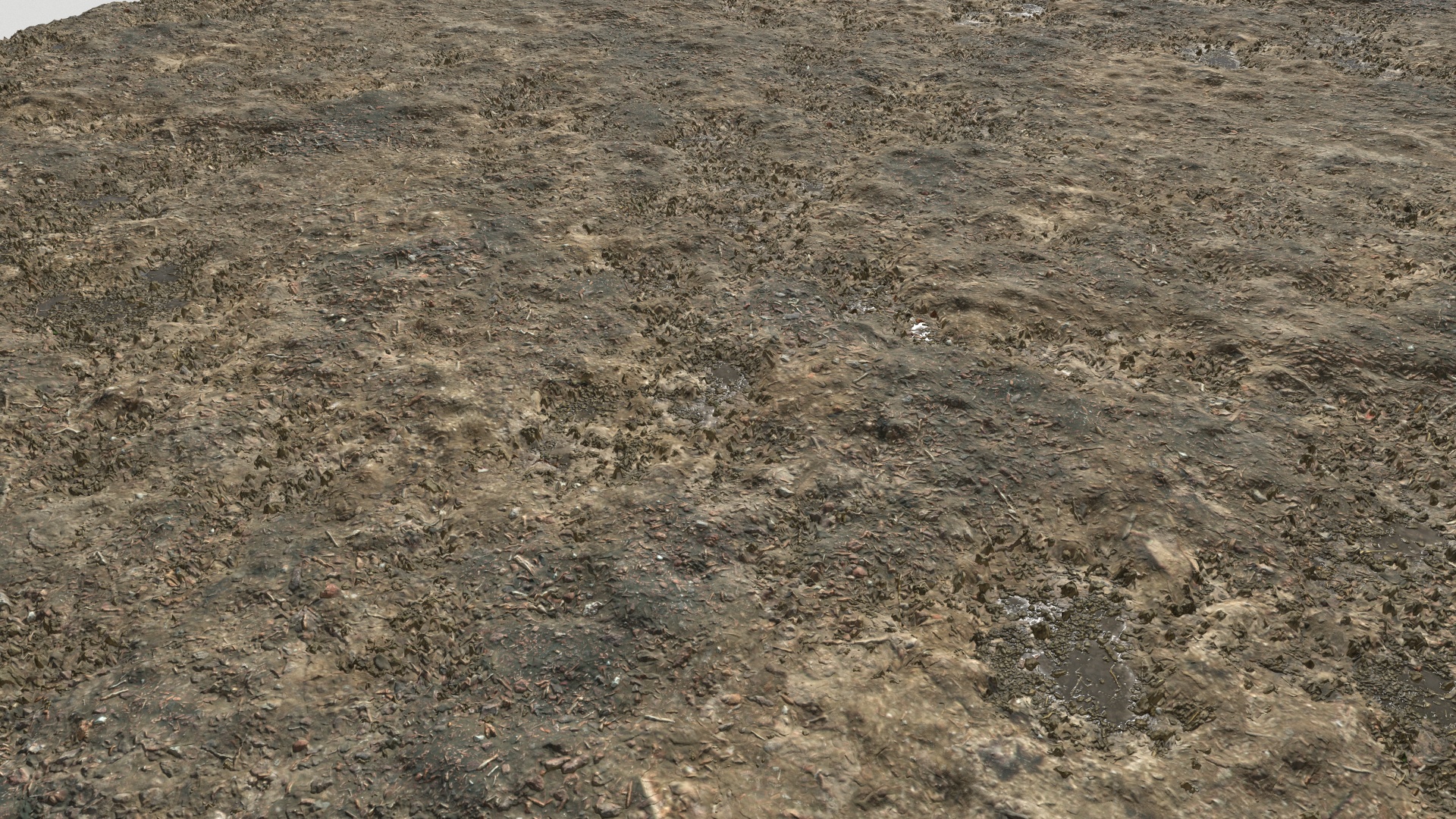 泥泞 沼泽 脏乱 地面 材质 虚幻4 UE4 Dirt Terrain Pack 2 422插图2