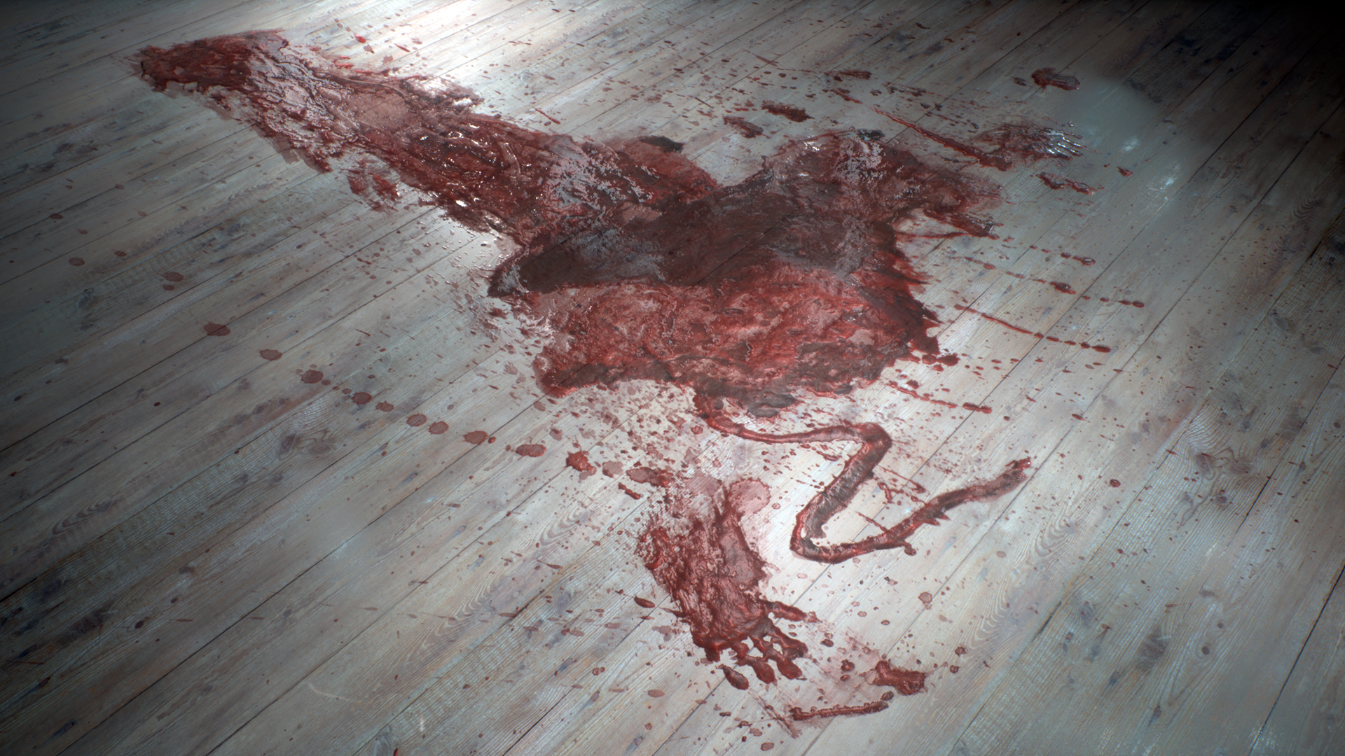 真实 血迹 血渍 材质 贴花 虚幻4 UE4 Horror Collection Blood插图1