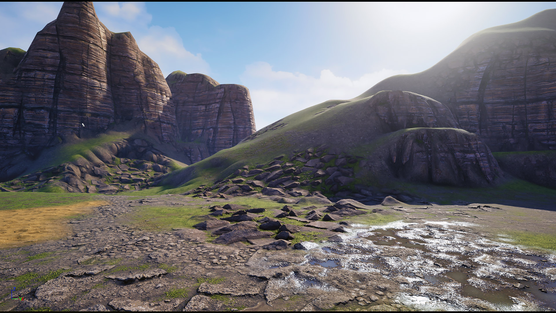 Terrain Materials VOL 2 虚幻4 UE4 地形 材质 画刷 素材