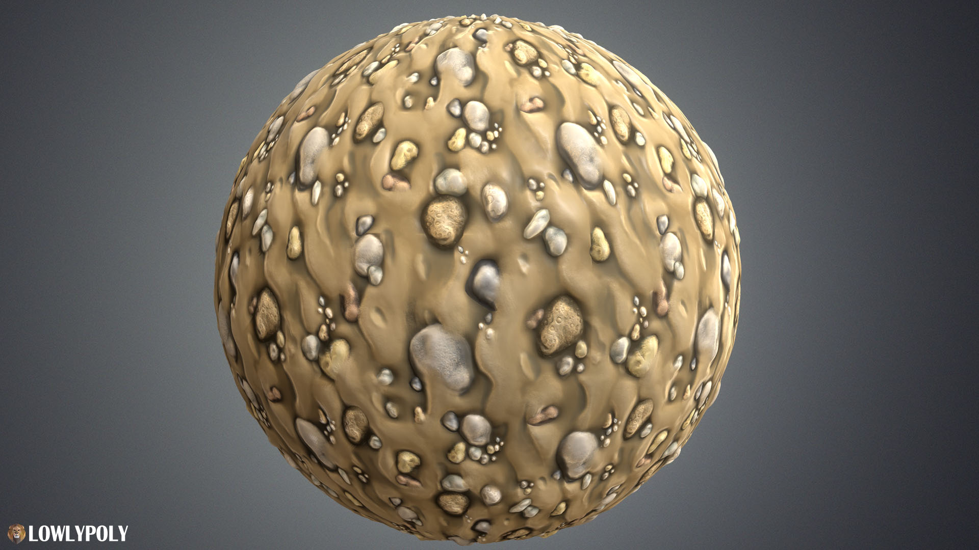 卡通 手绘 地面 材质 虚幻4 UE4 Ground Vol 45 Hand Painted插图2