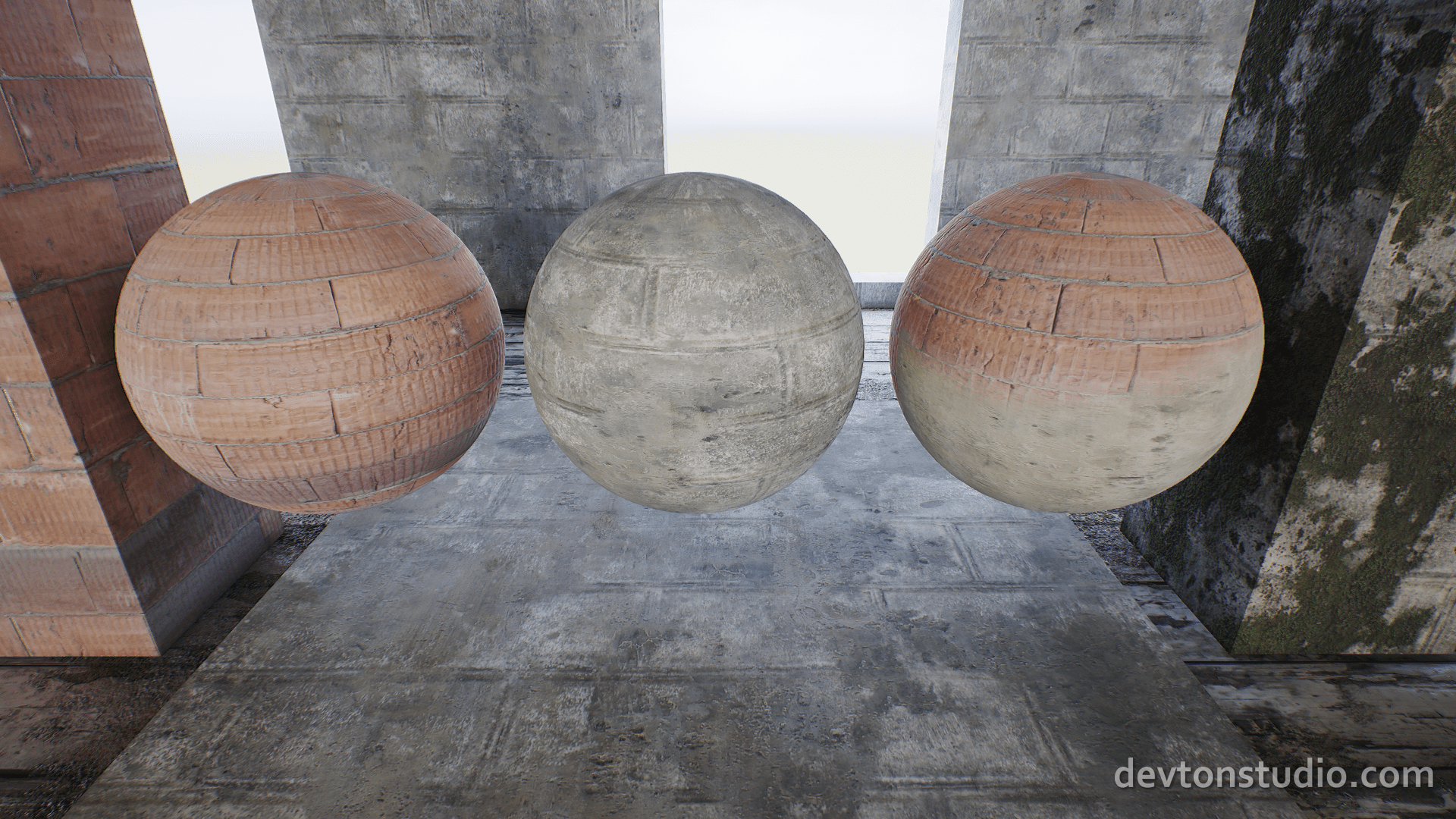 血渍 污渍 损伤 材质 虚幻4 UE4 DevTon Damaged Materials Vol 1插图3