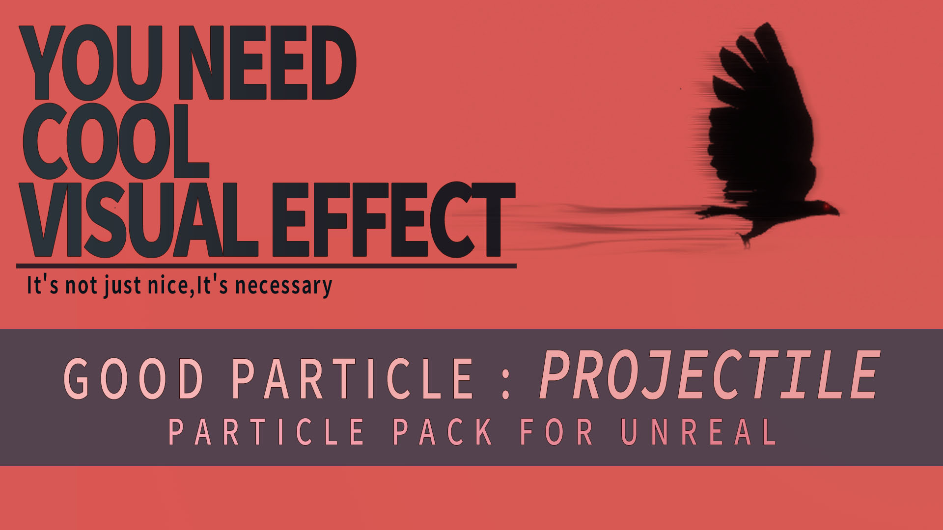 GOOD Particle  Projectile 虚幻4 UE4 以手发射 火鸟 火球 法球