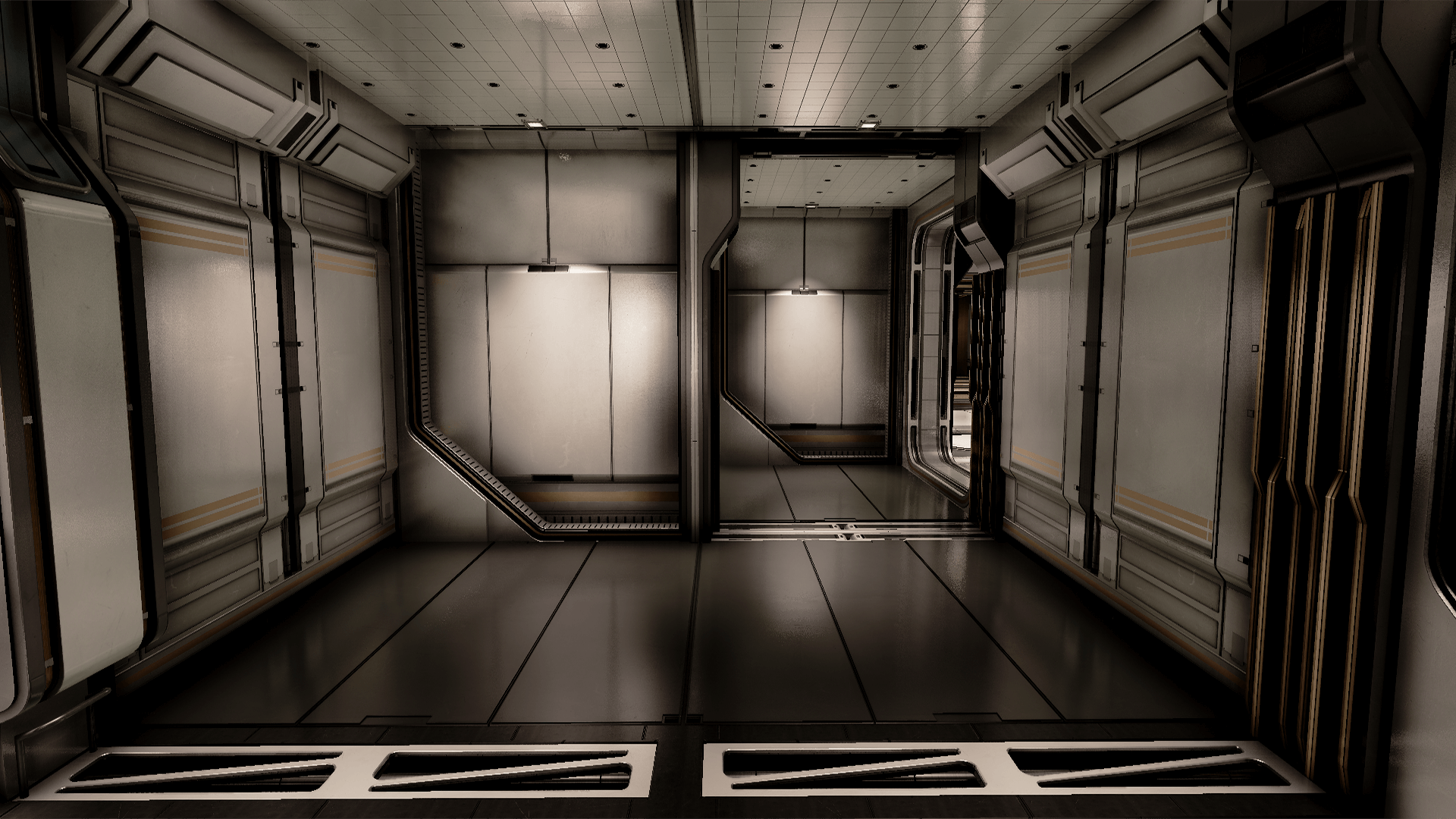 模块化 科幻 走廊 环境 虚幻4 UE4 Modular SciFi Interiors插图2