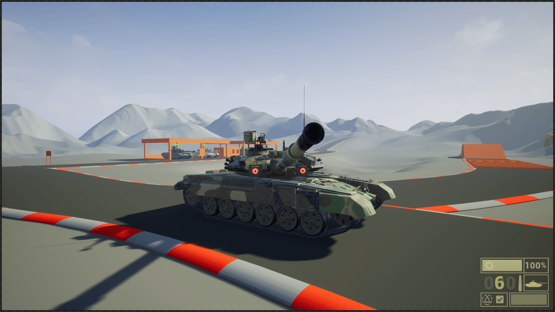 可驾驶 坦克 开火 蓝图 虚幻4 UE4 Driveable Vehicle MBT 90 421插图1