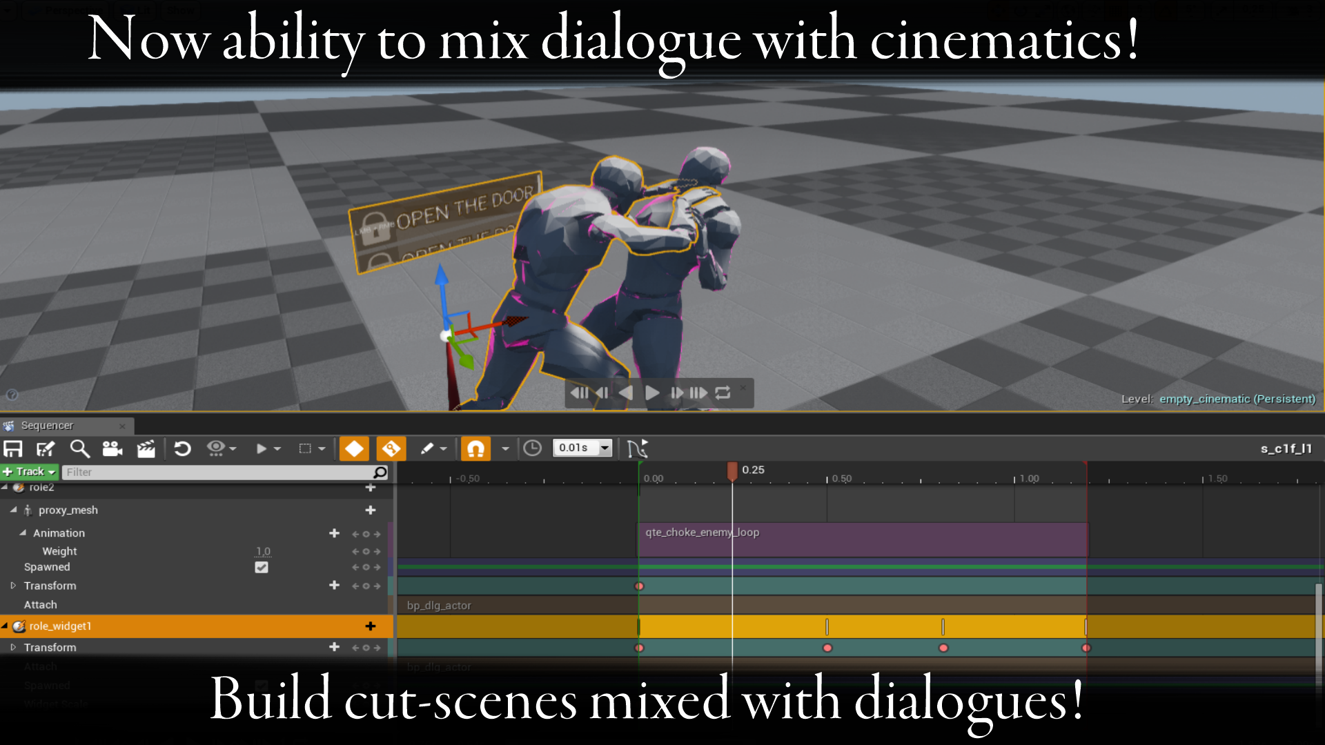 高级对话任务事件选项系统蓝图 虚幻4 ue4 Dialogue Tree and Quest System 424 425插图1