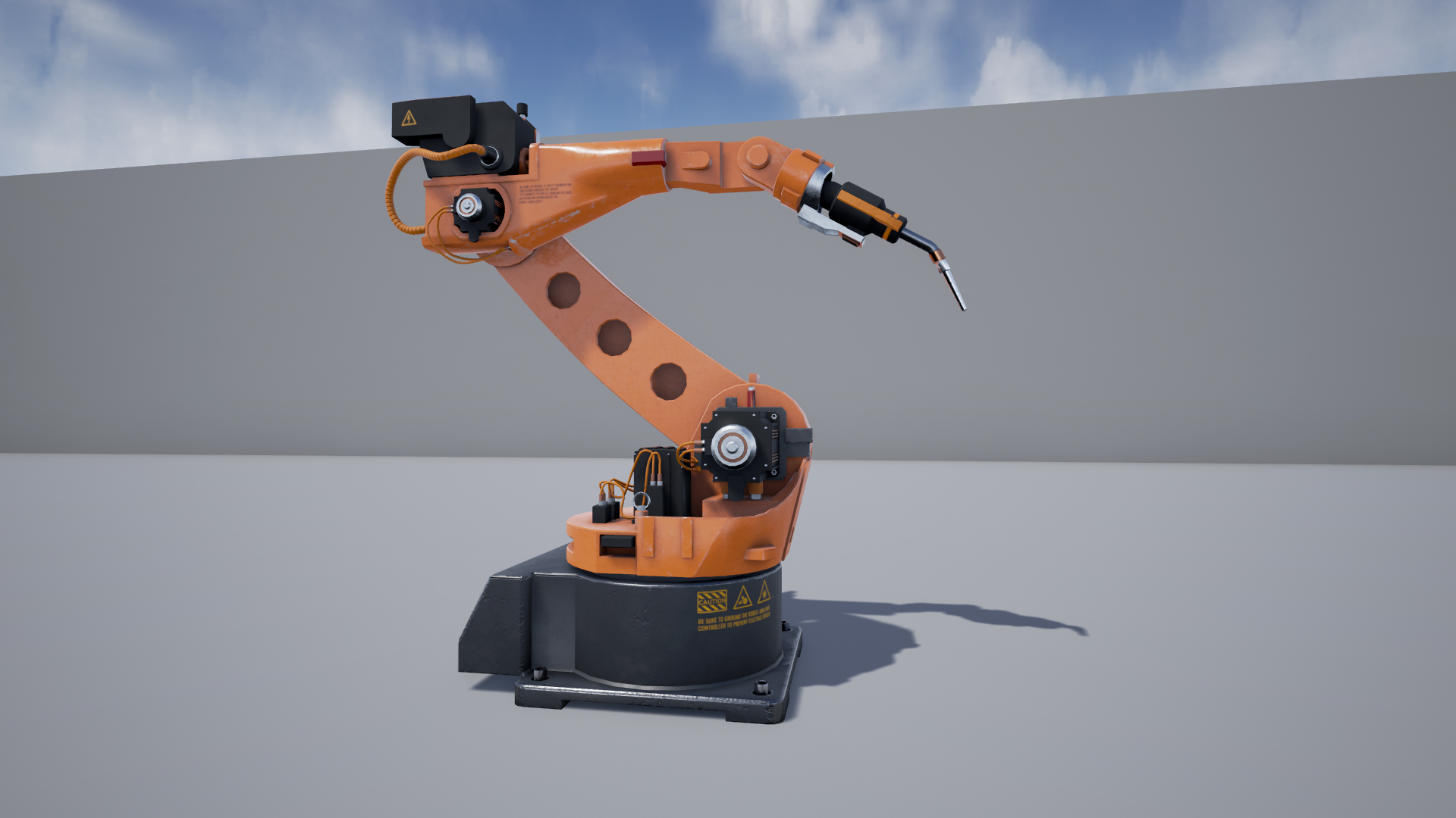 机械臂 流水线 动画 动作 蓝图 虚幻4 UE4 Welder Robot 419插图2