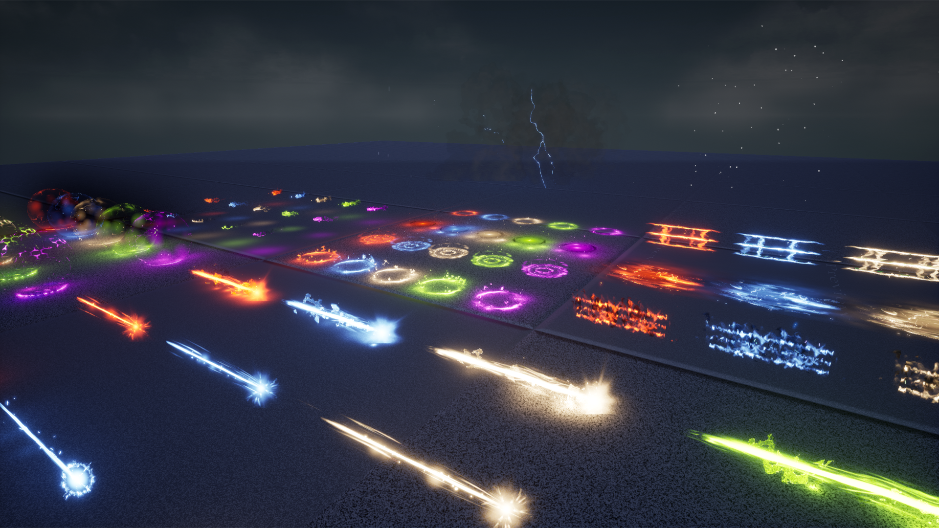 角色扮演 游戏 特效 合集 虚幻4 UE4 FANTASY VFX COLLECTION 2插图1