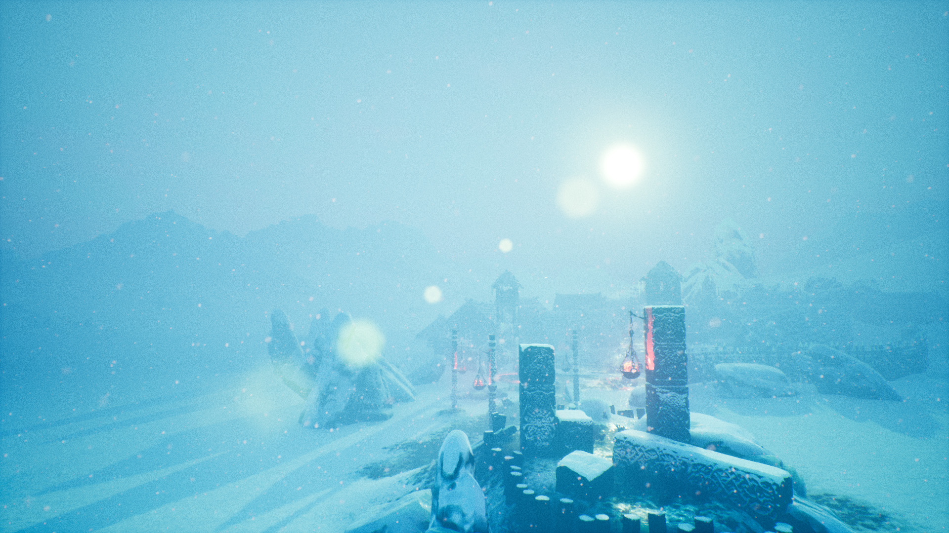 维京 遗迹 场景 虚幻4 UE4 Sharur s Stylized Viking Ruins