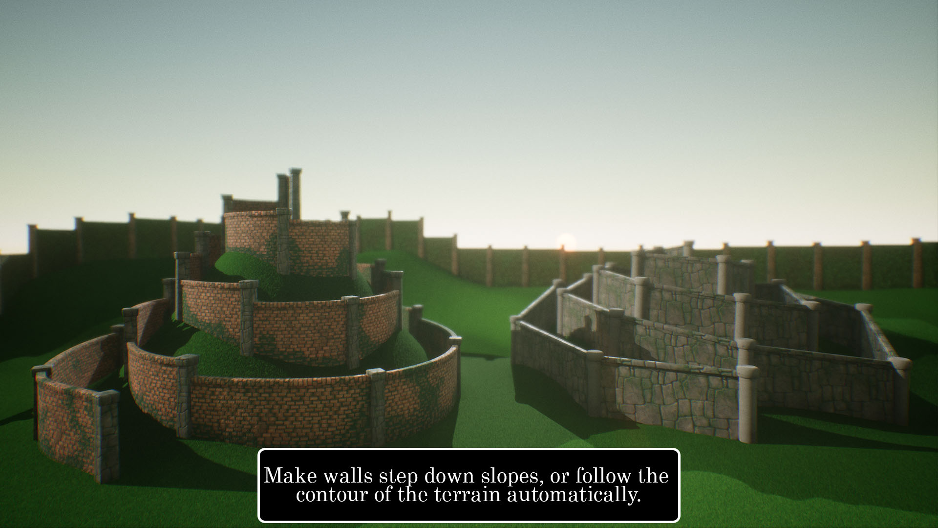 程序化墙面创建蓝图 虚幻4 ue4 Procedural Spline Walls System插图11