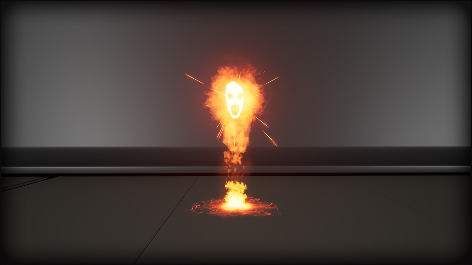 魔法火焰印记标记图案粒子特效声音 虚幻4 ue4 Magic Fire Spells插图3