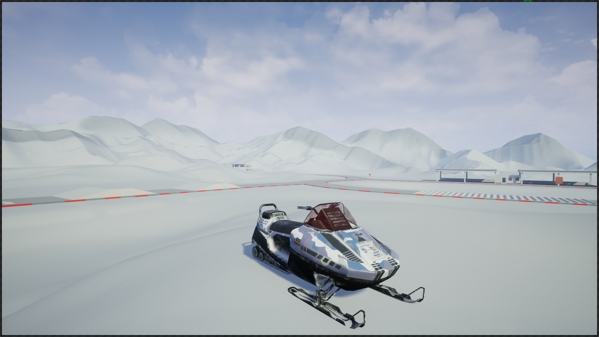 雪地摩托驾驶蓝图 虚幻4 ue4 Drivable Vehicle Snowmobile 427插图8