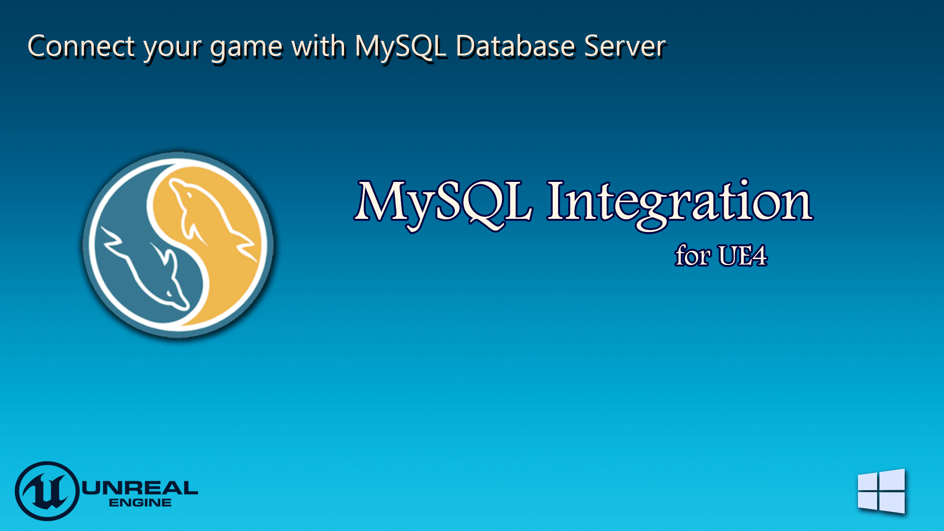 数据库整合链接检索插件 虚幻4 UE4 MySQL Integration 423