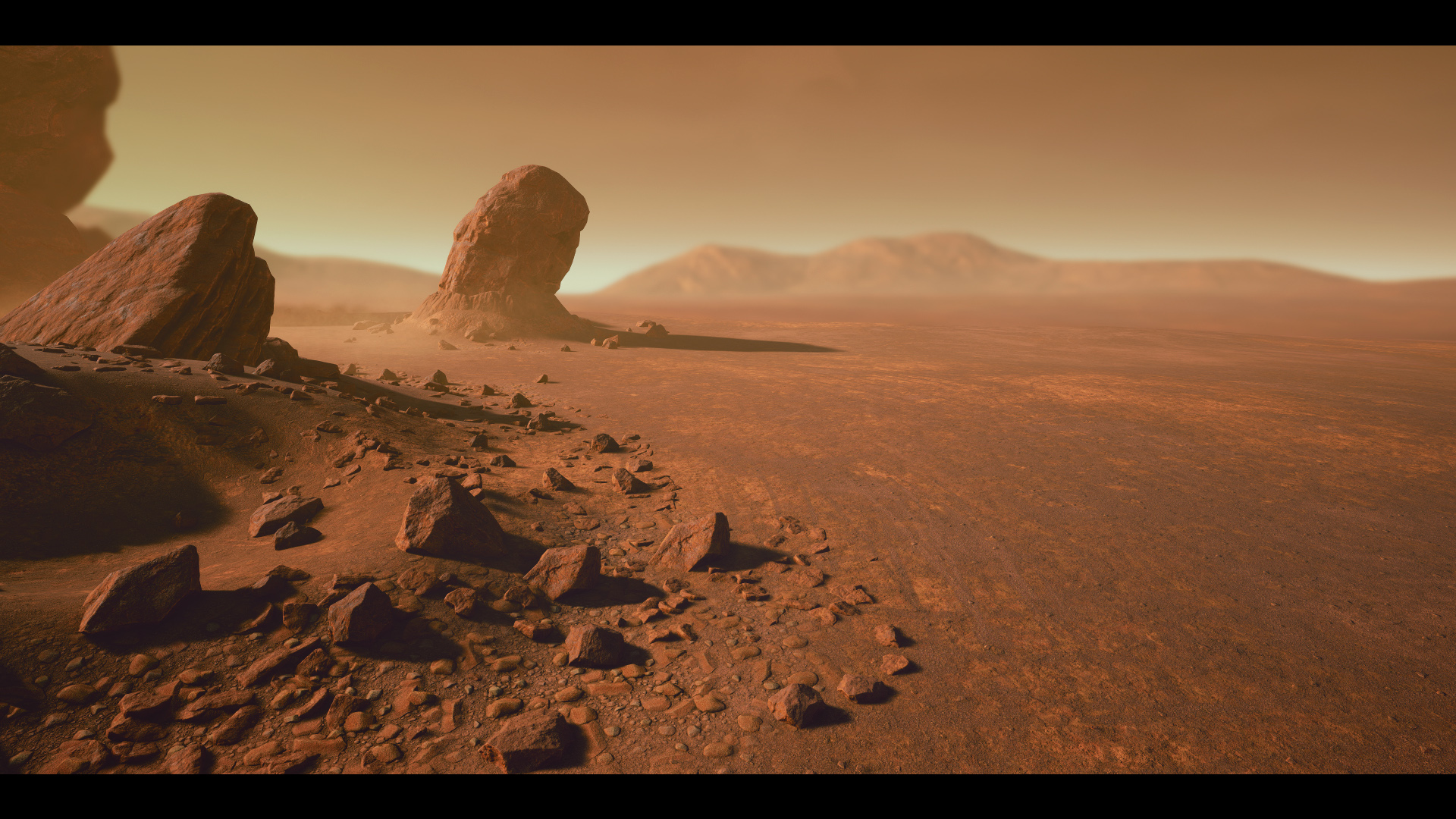 火星 表面 地形 材质 环境 虚幻4 UE4 Martian Surface插图3