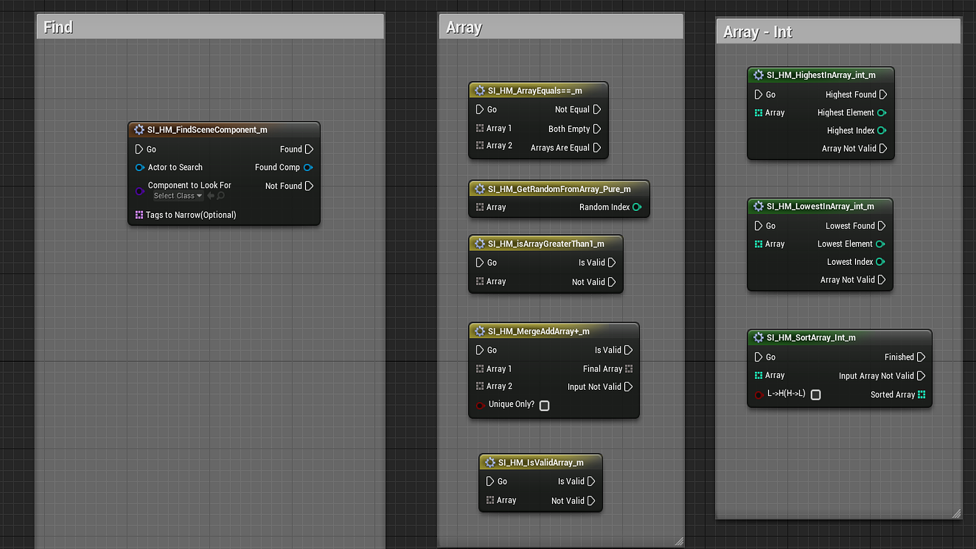 宏命令 连接 管理 蓝图 虚幻4 UE4 Snap In Handy Macros插图2
