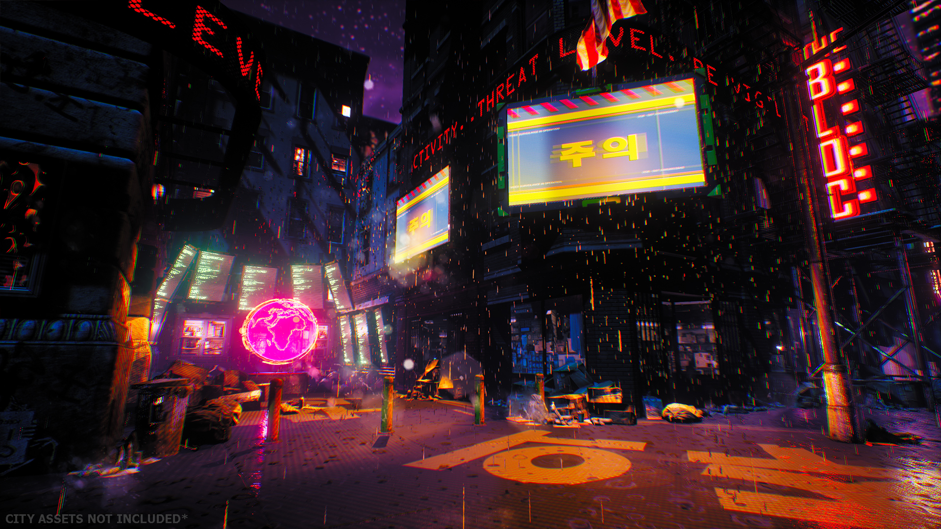 Cyberpunk FX Pack 2 虚幻4 UE4 赛博朋克 霓虹灯 全息图 粒子插图3