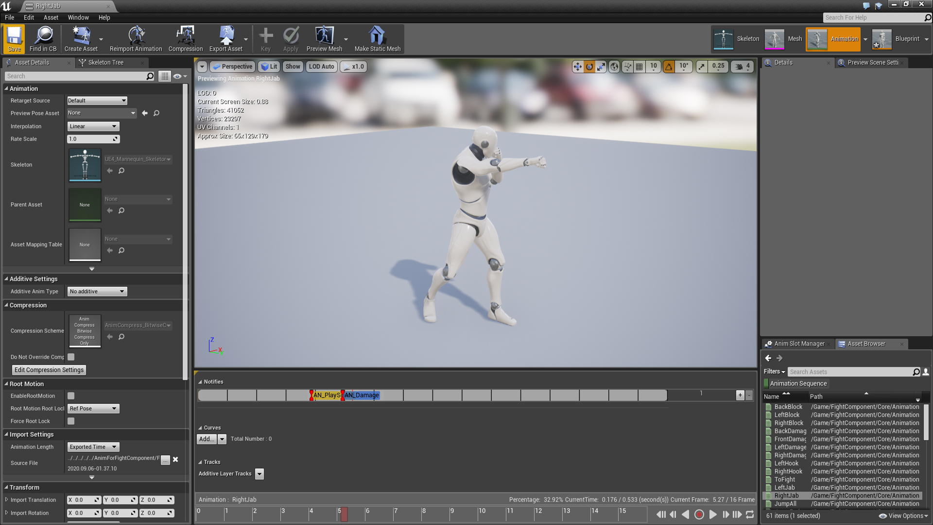 格斗战斗AI目标偷袭系统游戏蓝图 虚幻4 ue4 Fight Component 426插图9