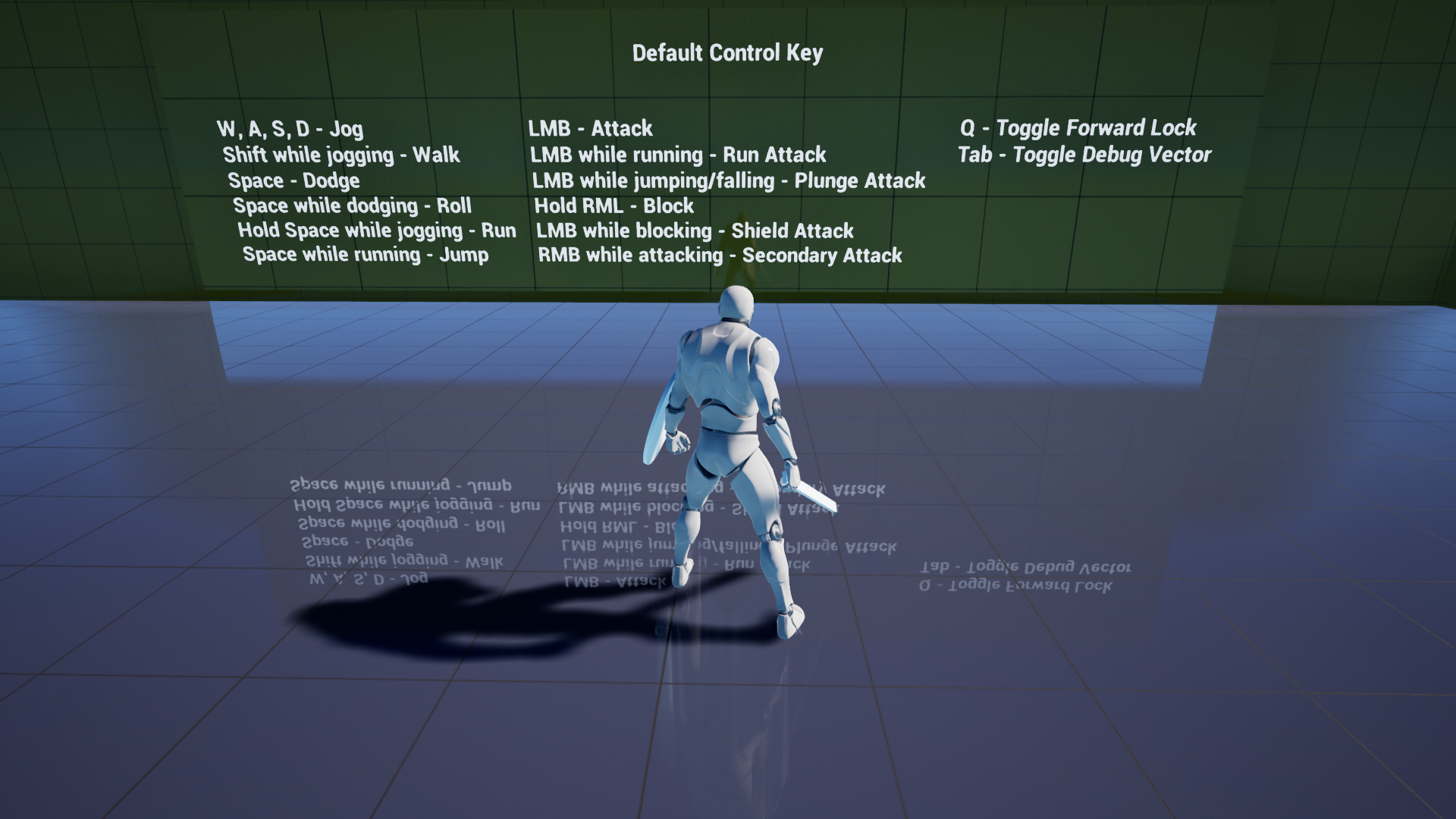 剑盾战士动画 虚幻4 ue4 Essential Sword Shield Animations 426插图3
