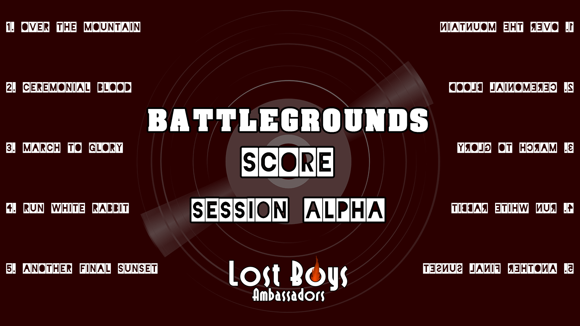 战场战争背景游戏引擎音乐 虚幻4 ue4 Battlegrounds Score 01