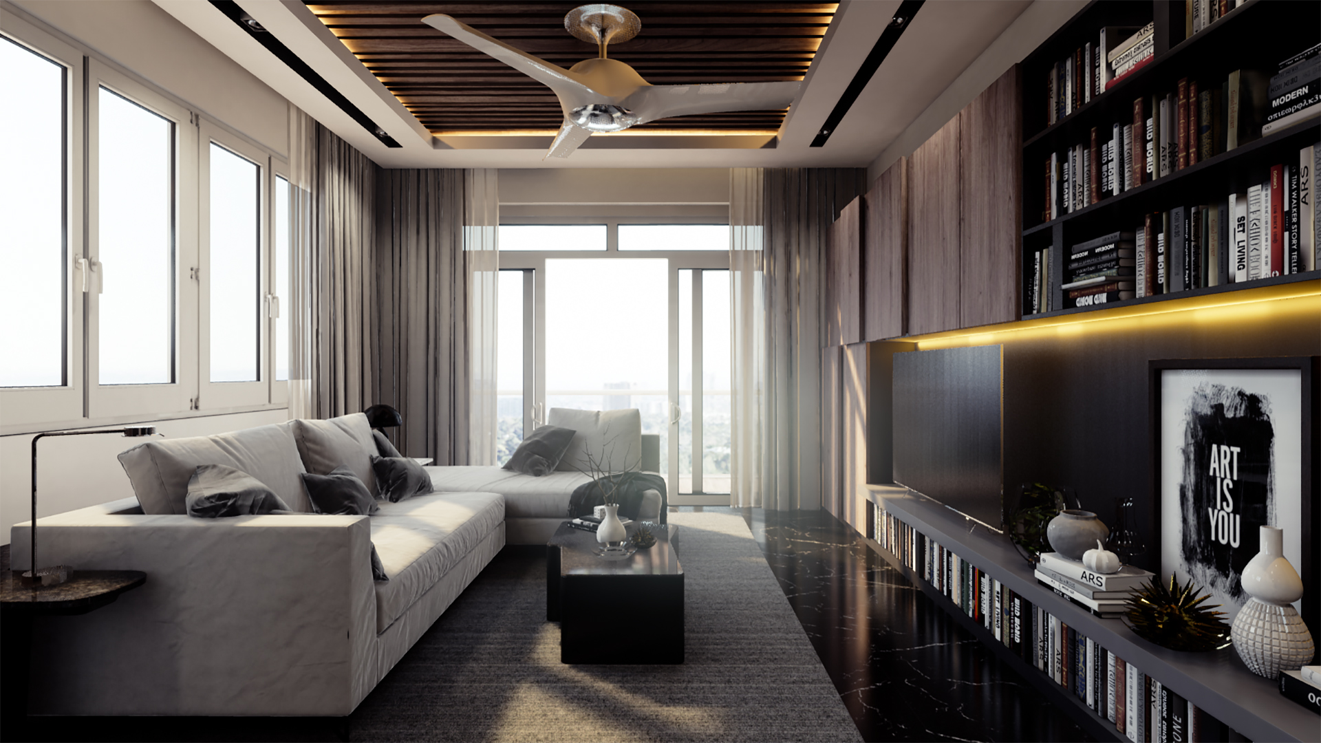 新加坡 公寓 卧室 室内 场景 虚幻4 ue4 Singapore Condominium