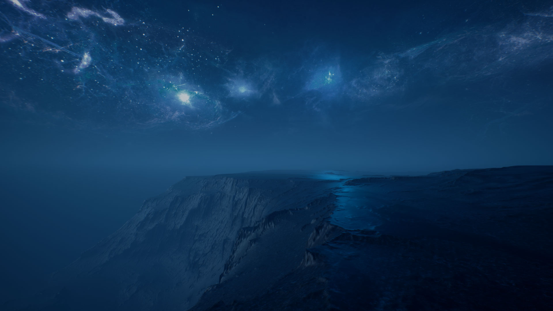 外星 峡谷 地形 虚幻4 UE4 Elite Landscapes Alien Part I插图1