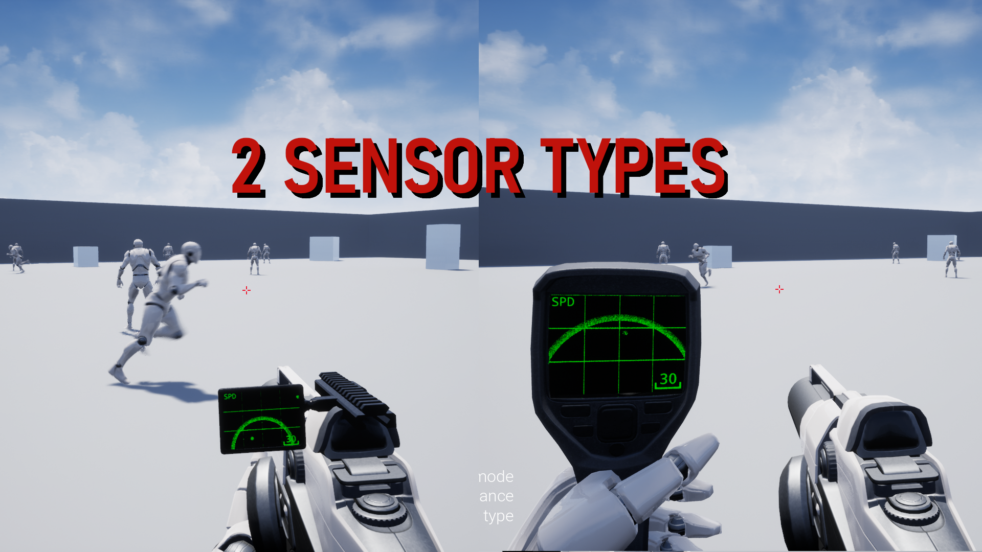 敌军心跳动作感应器蓝图 虚幻4 ue4 Advanced Enemy Sensor 427